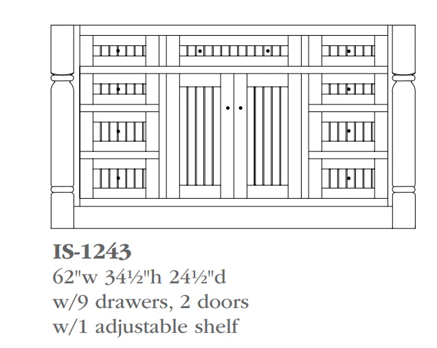 QW Amish Kingston Island Bases (select size) - Image 6
