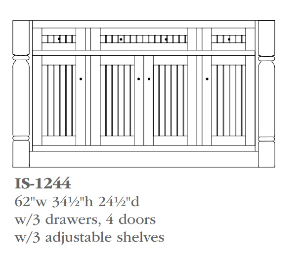 QW Amish Kingston Island Bases (select size) - Image 7