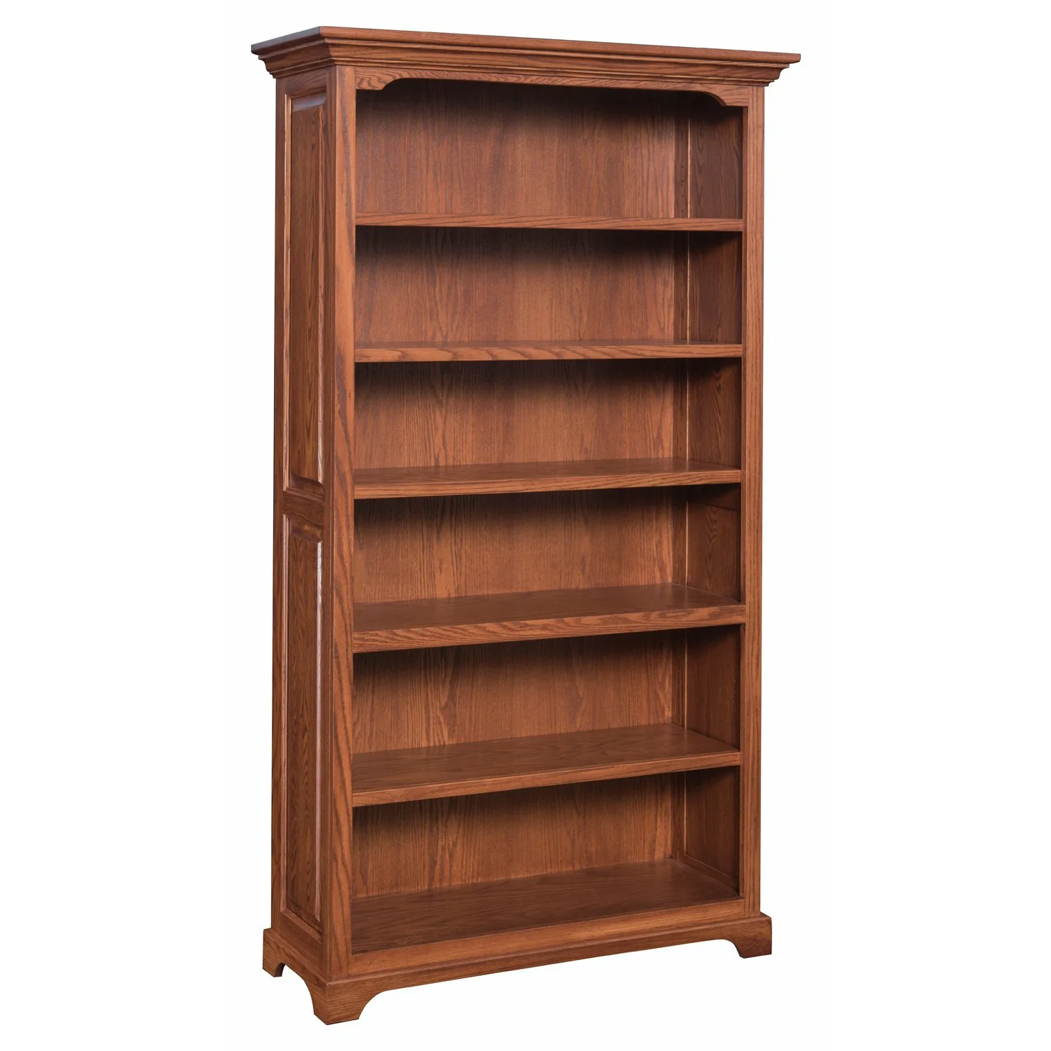 QW Amish Kingston Raised Panel 40"W Bookcases - Image 2