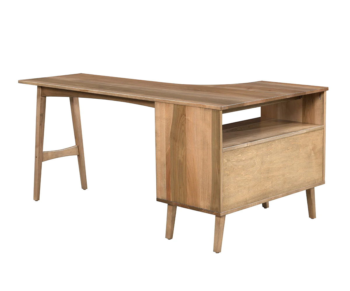 QW Amish Lake Mills Corner Desk - Image 2