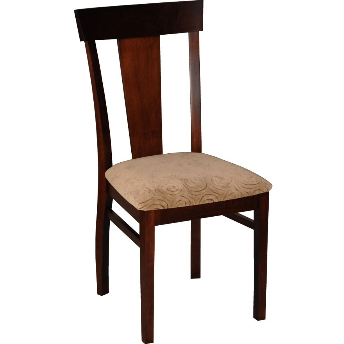 QW Amish Laker Side Chair with Padded Seat - Image 2