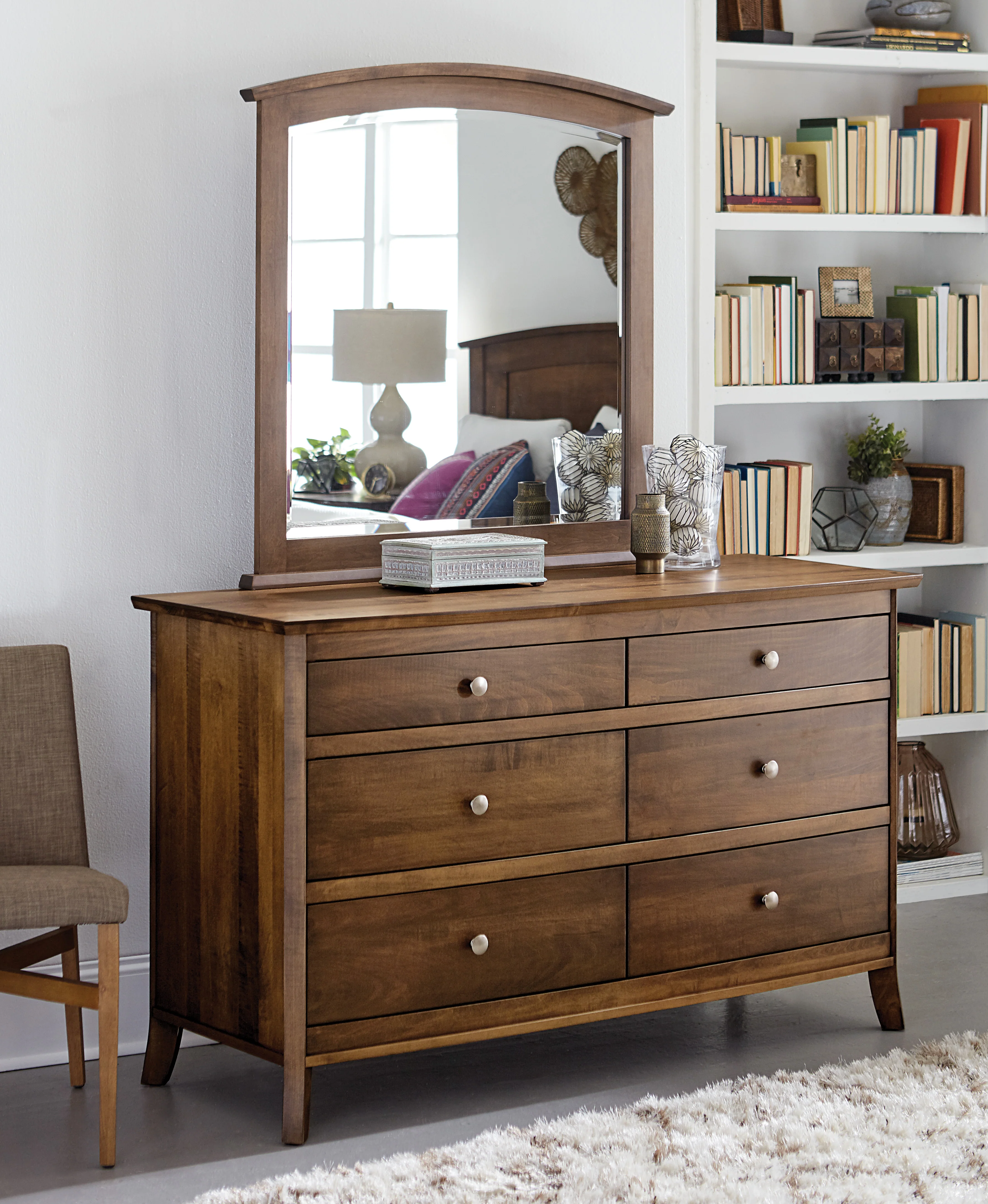 QW Amish Laurel Dresser w/ Optional Mirror - Image 2