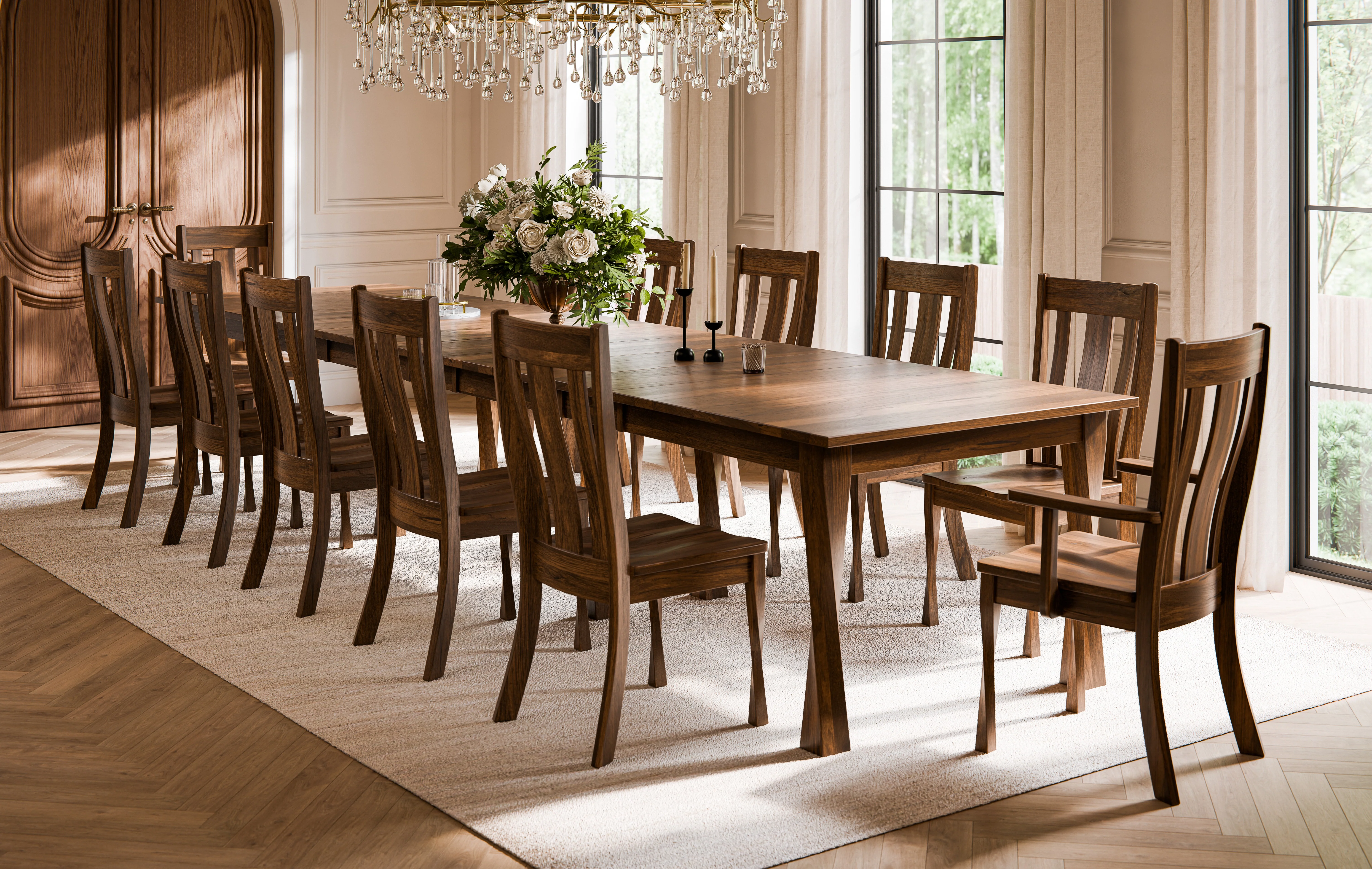 QW Amish Lawson Arm Chair - Image 2