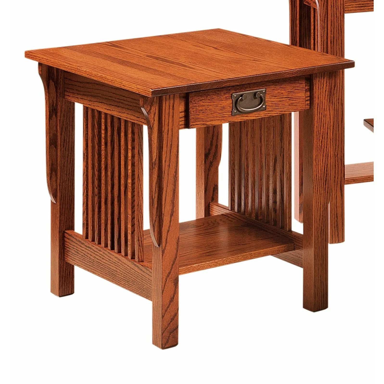 QW Amish Leah Mission End Table