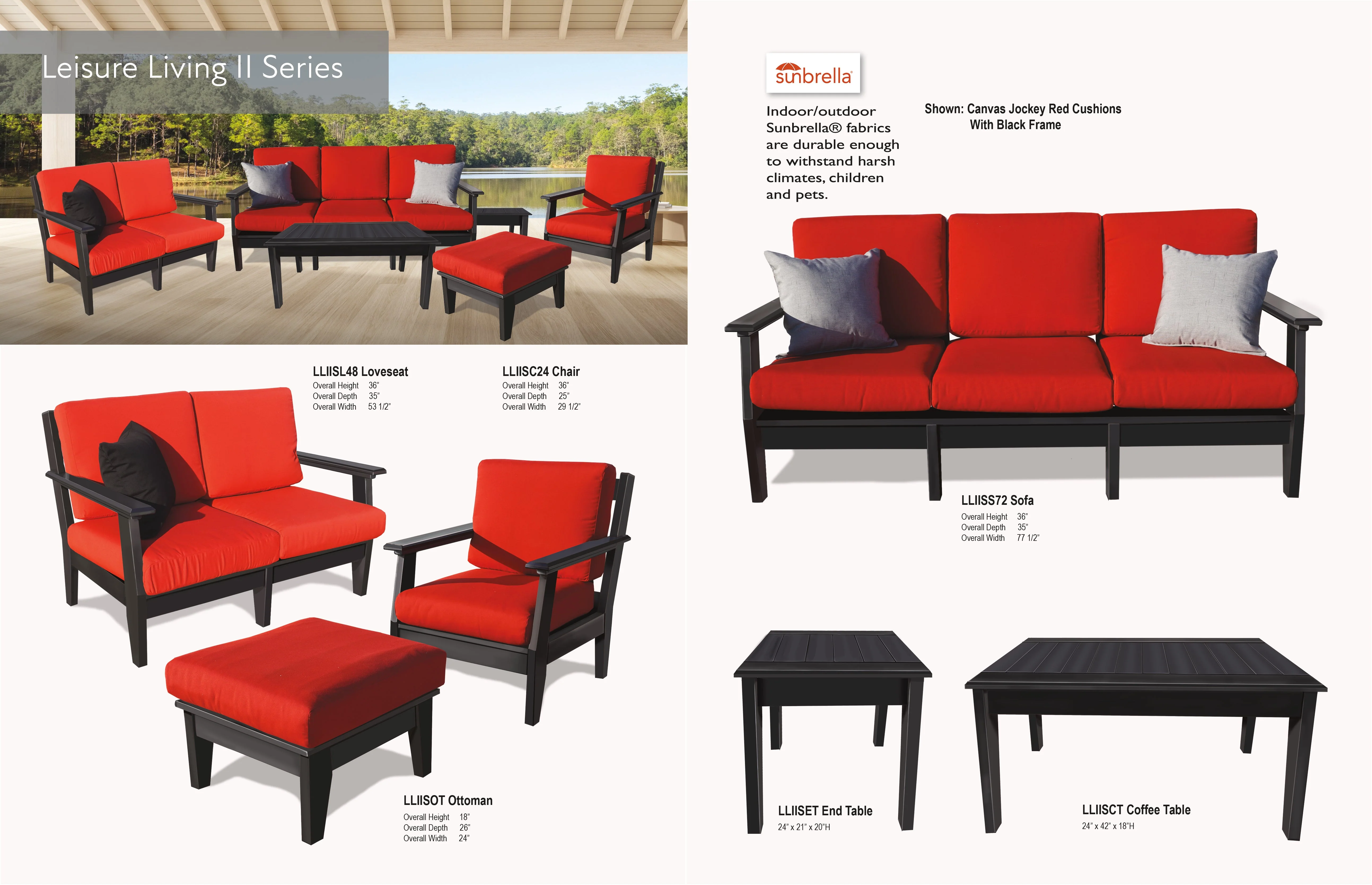 QW Amish Leisure Ottoman - Image 3