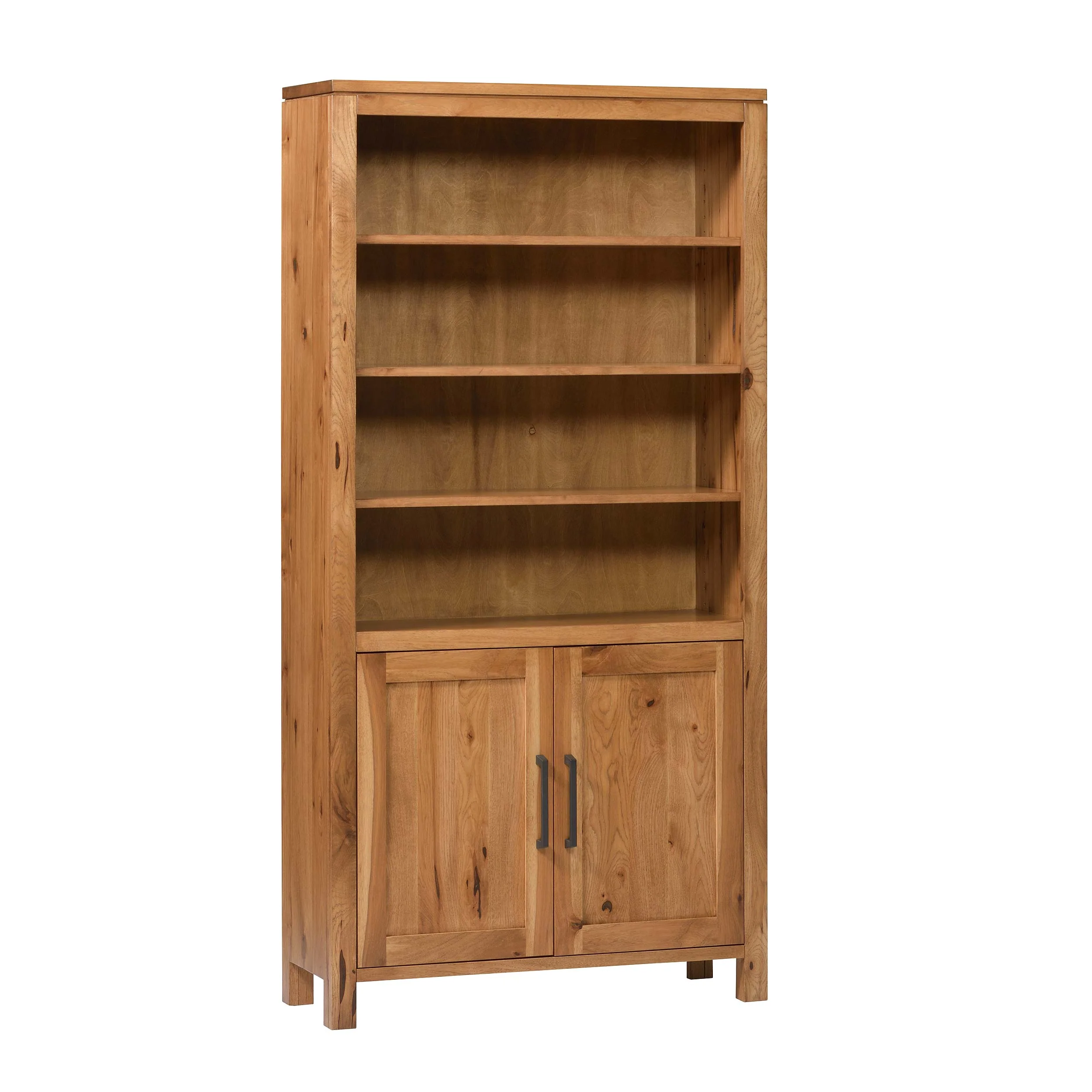 QW Amish Leon Bookcase with Doors - Image 10