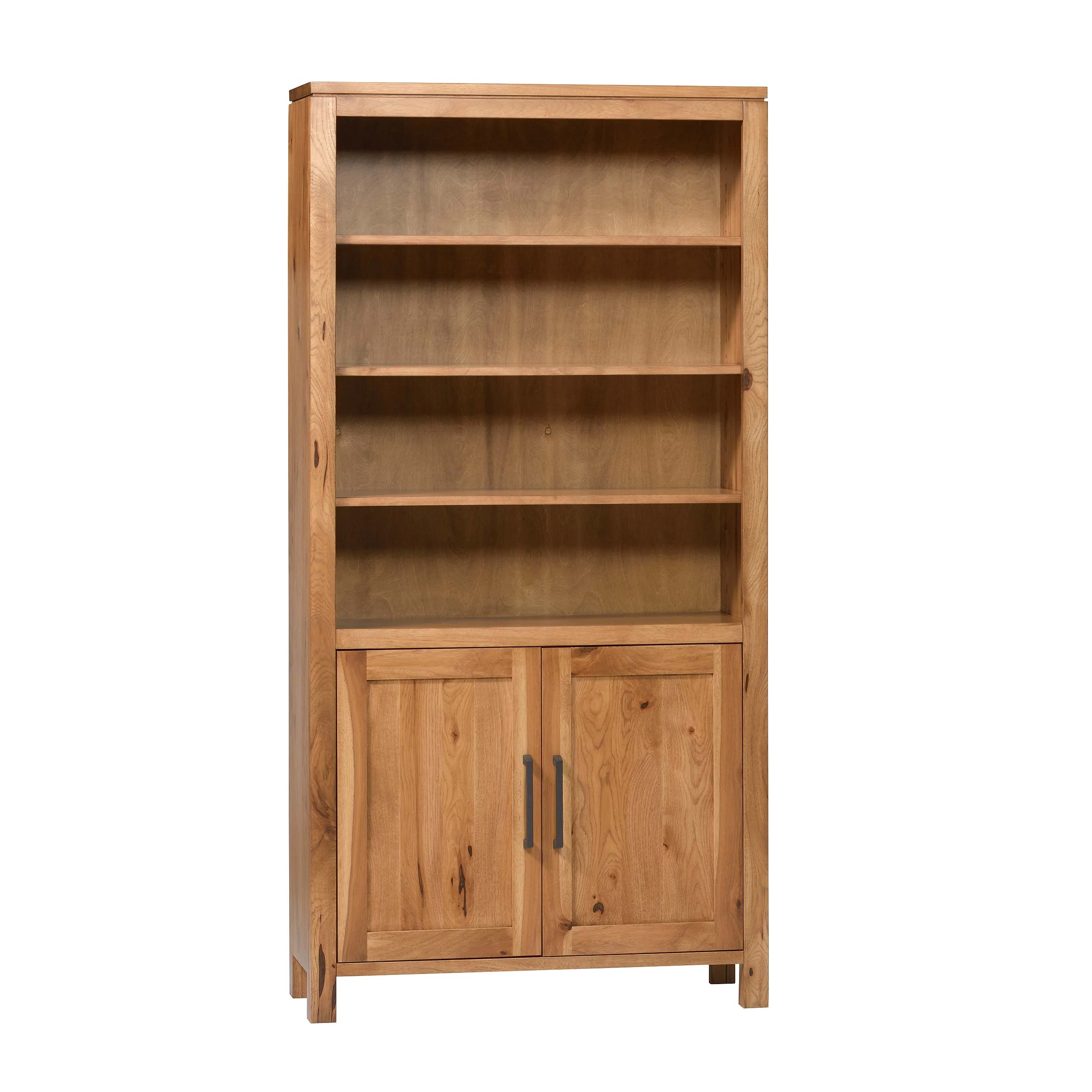 QW Amish Leon Bookcase with Doors - Image 11