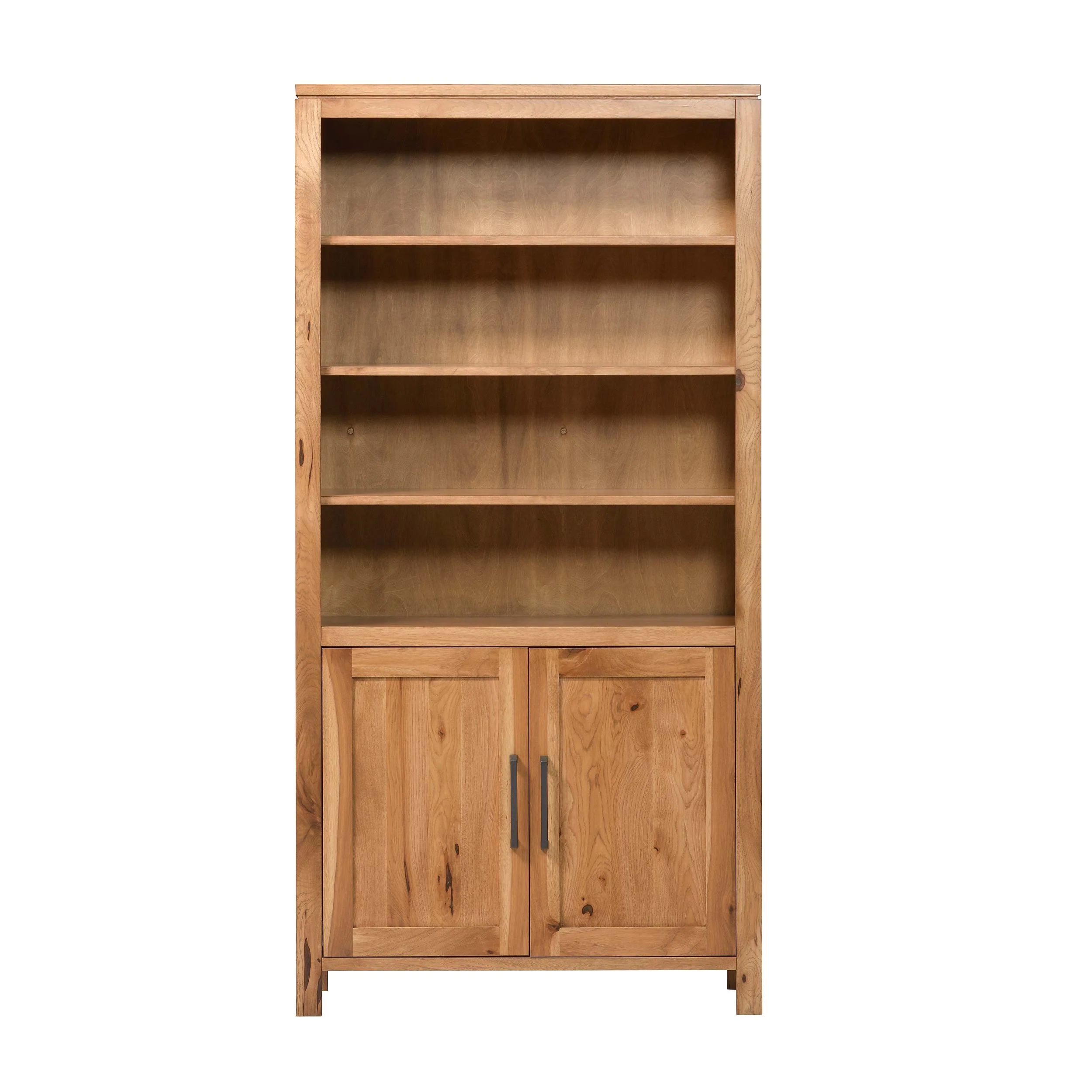 QW Amish Leon Bookcase with Doors - Image 12