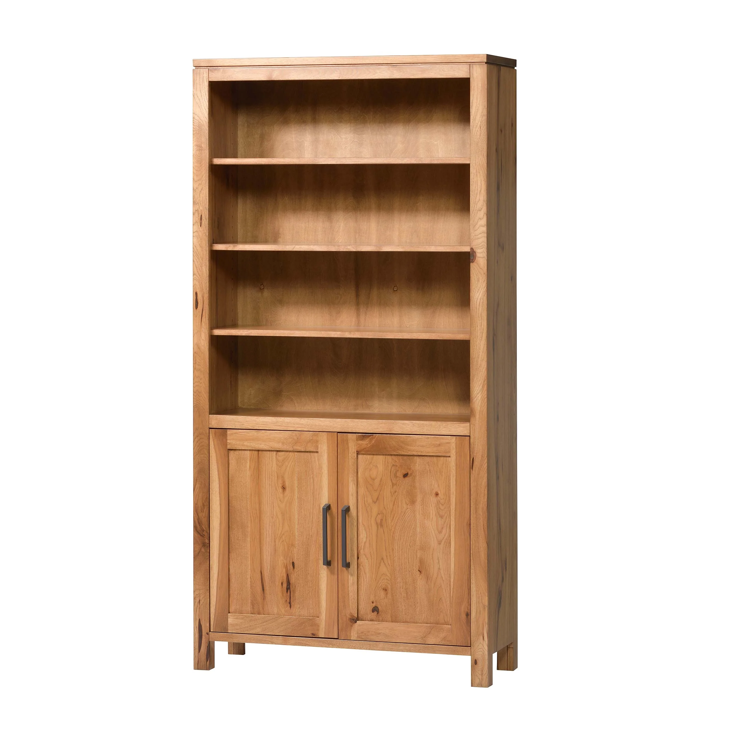 QW Amish Leon Bookcase with Doors - Image 14