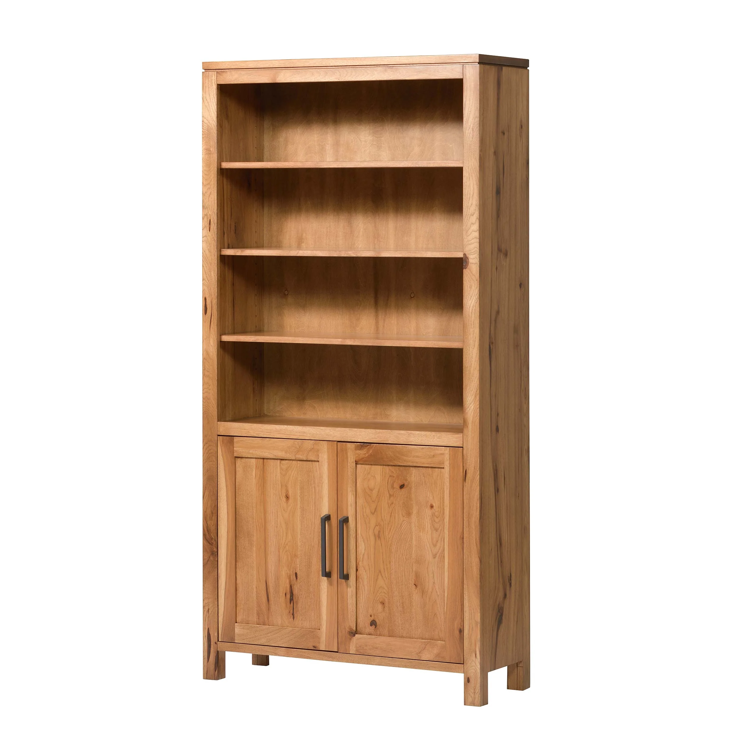 QW Amish Leon Bookcase with Doors - Image 15
