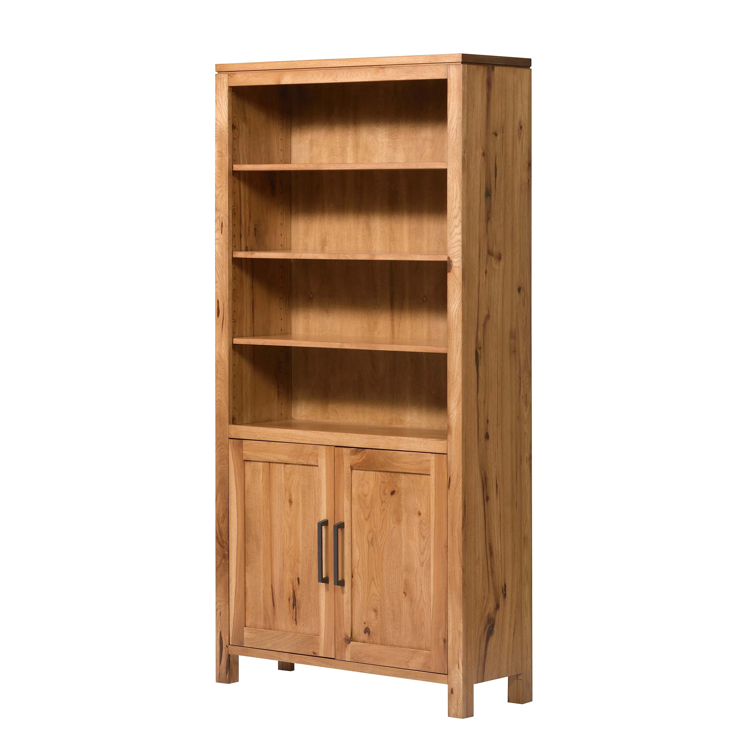 QW Amish Leon Bookcase with Doors - Image 16