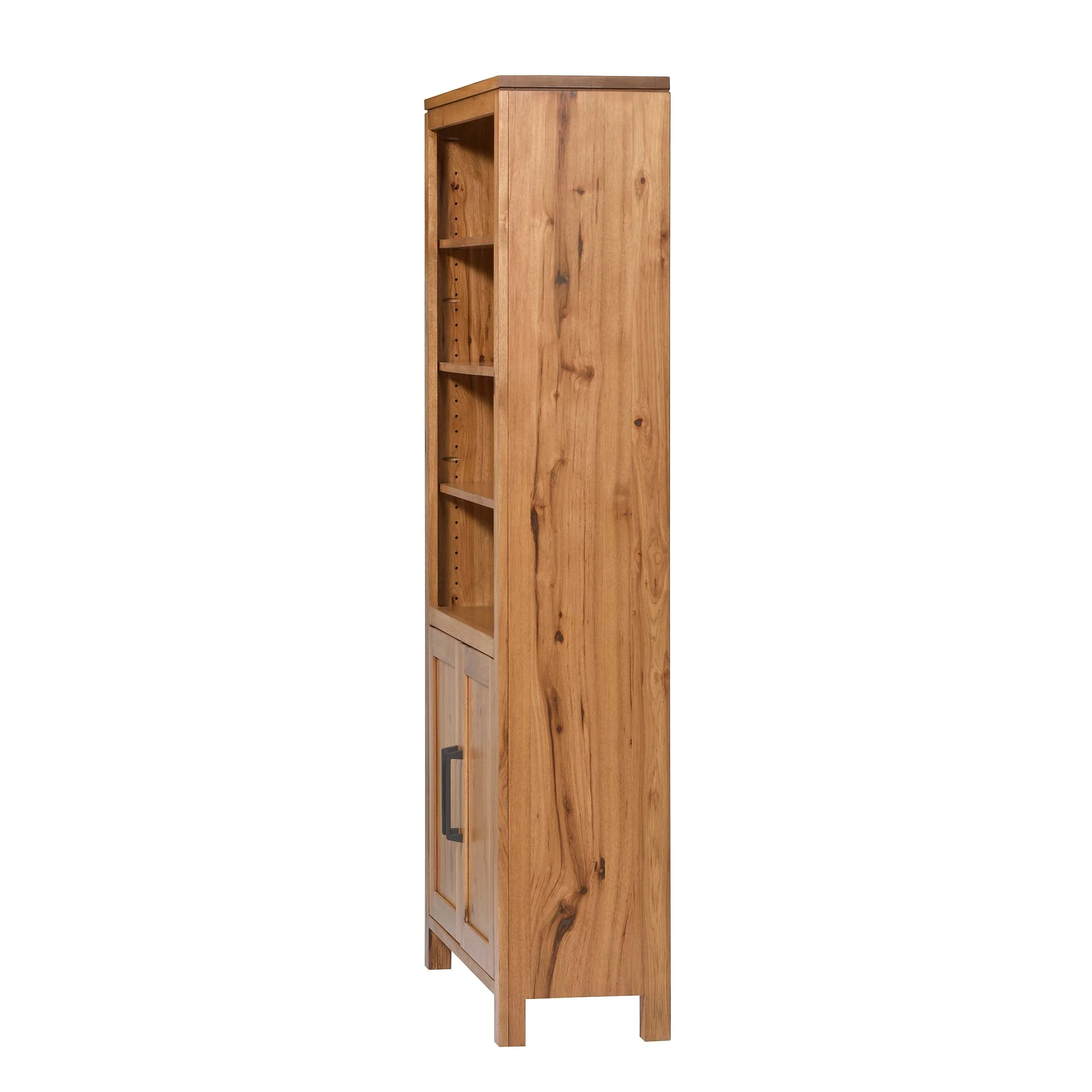 QW Amish Leon Bookcase with Doors - Image 20