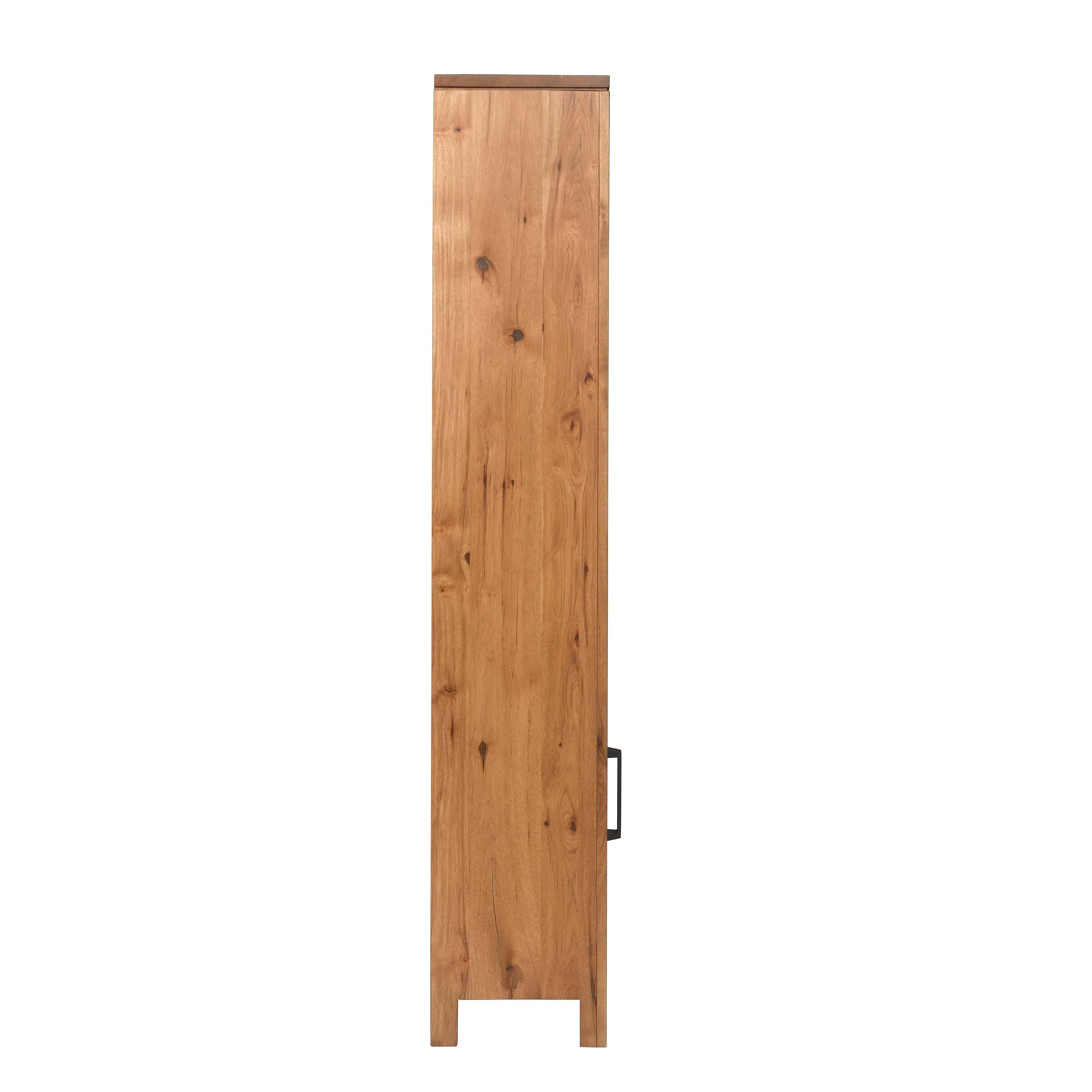 QW Amish Leon Bookcase with Doors - Image 3