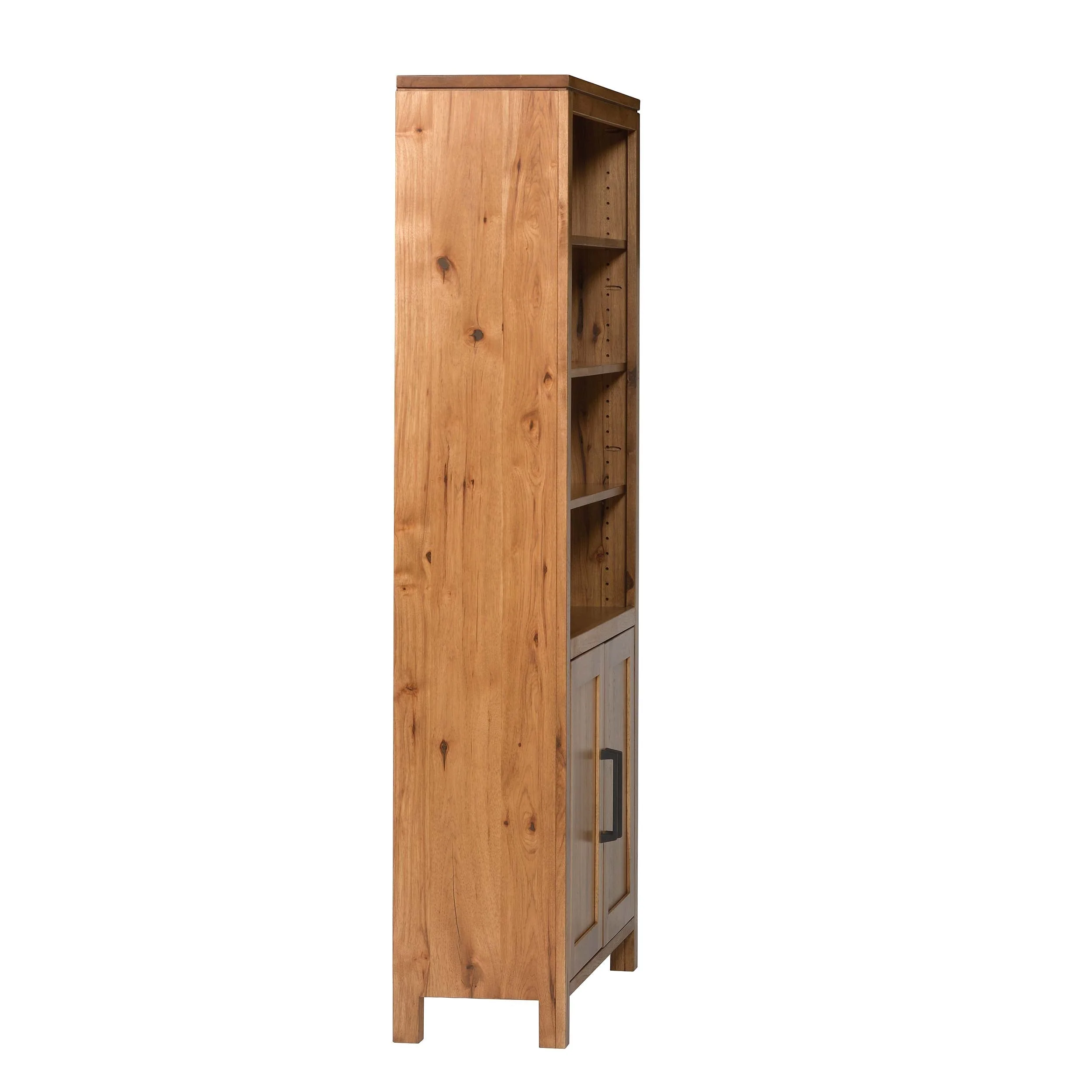 QW Amish Leon Bookcase with Doors - Image 4