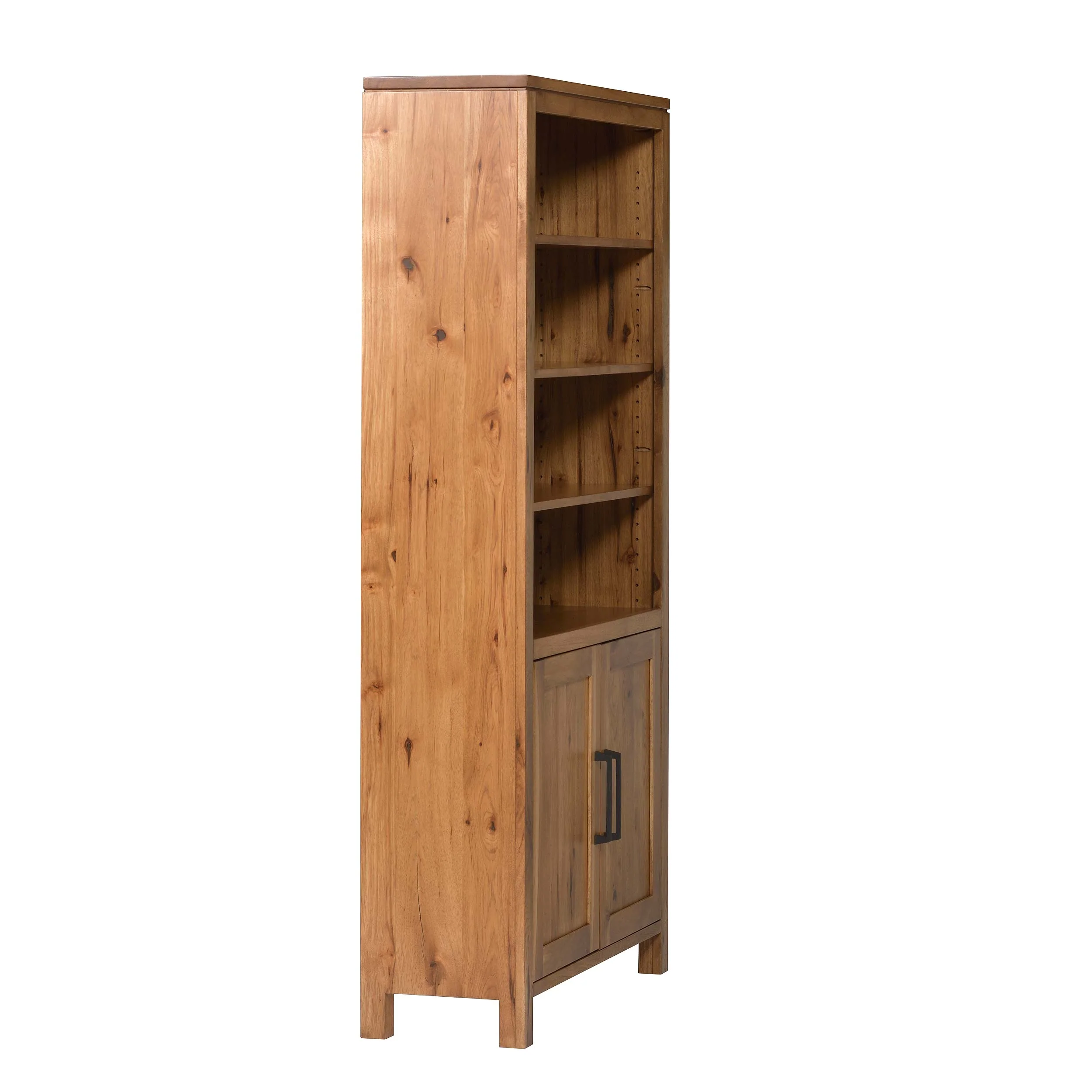 QW Amish Leon Bookcase with Doors - Image 5