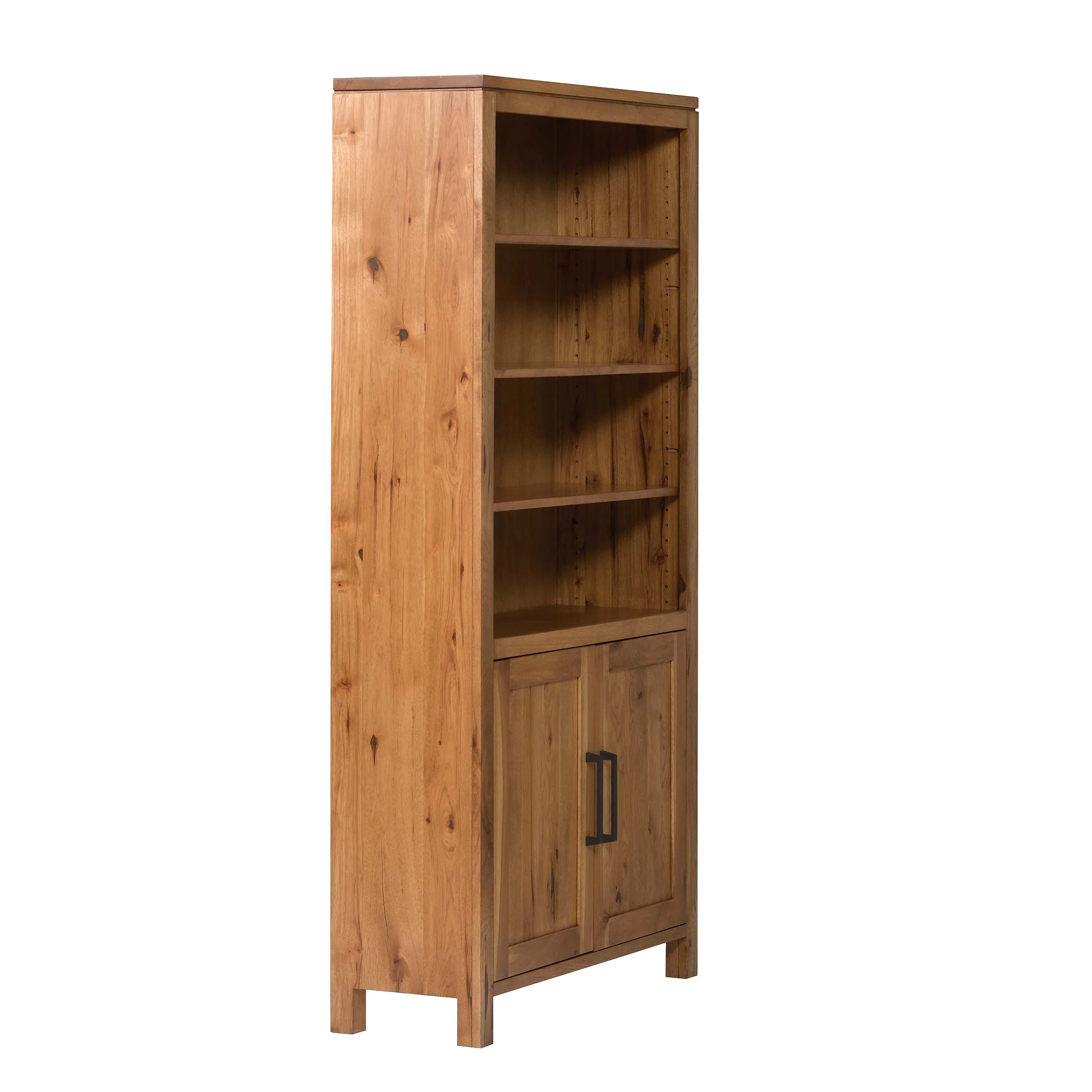 QW Amish Leon Bookcase with Doors - Image 6