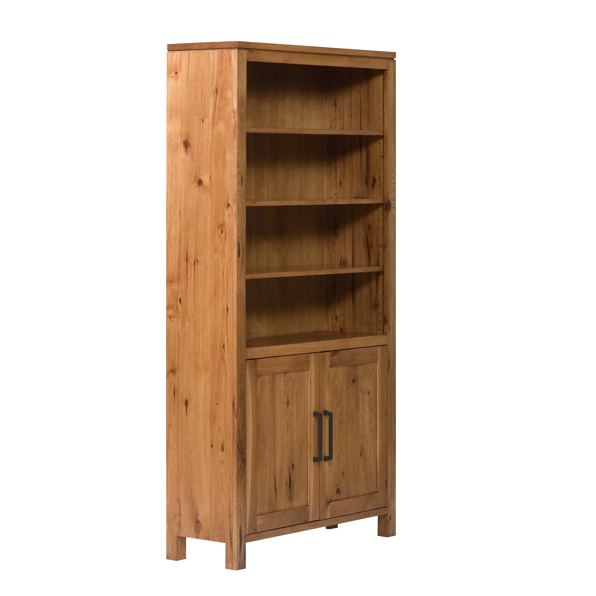 QW Amish Leon Bookcase with Doors - Image 7