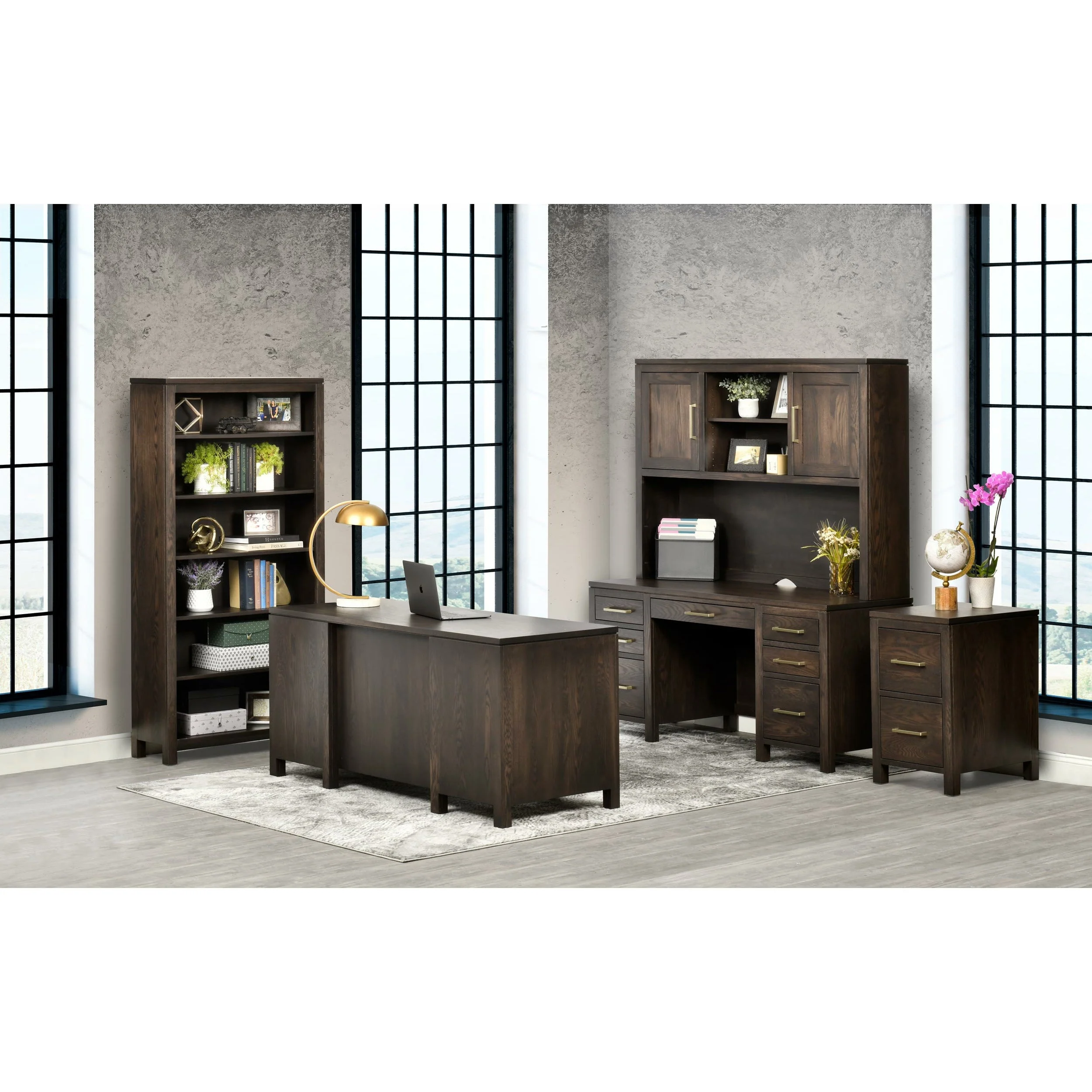 QW Amish Leon Executive Desk - Image 3