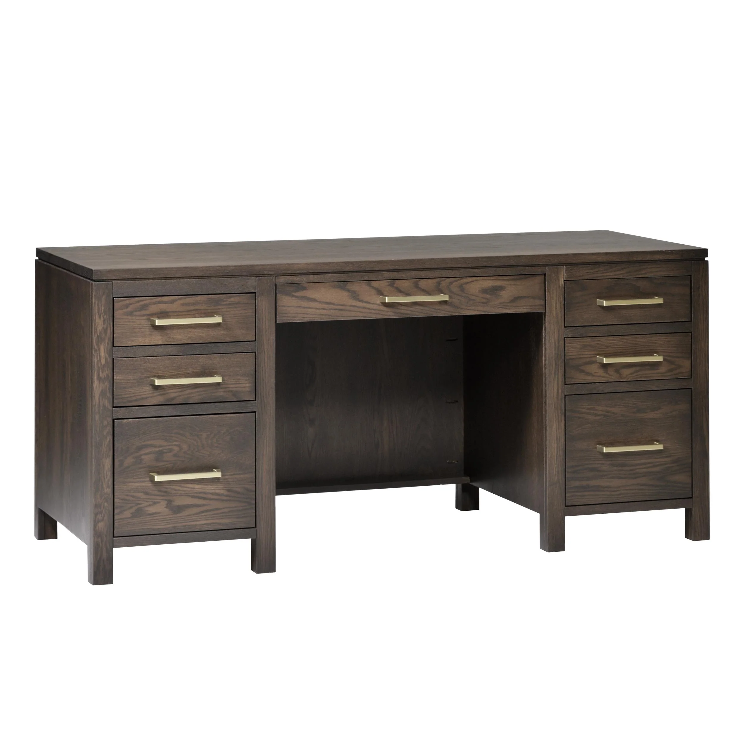 QW Amish Leon Executive Desk - Image 4