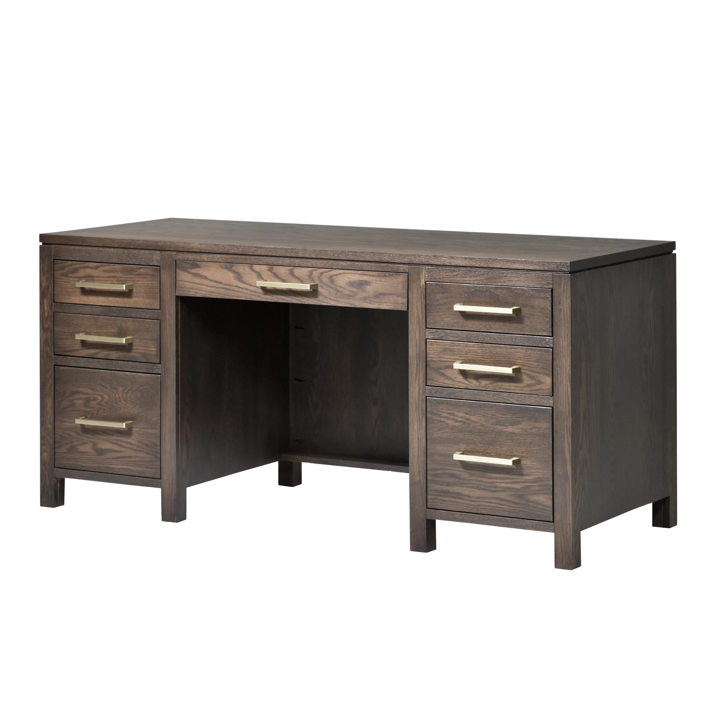 QW Amish Leon Executive Desk - Image 9
