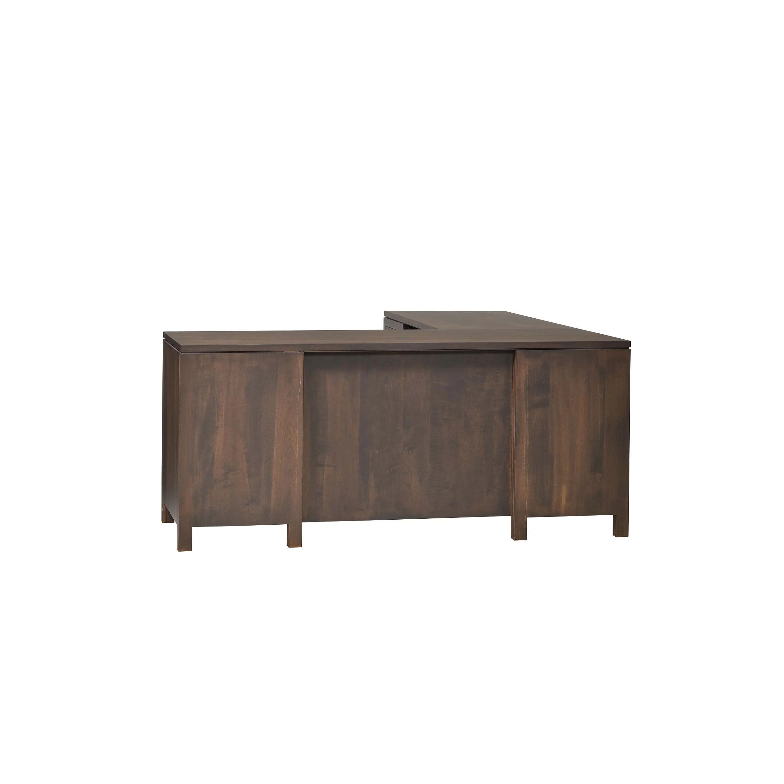 QW Amish Leon L Shape Desk w/ Optional Hutch - Image 17
