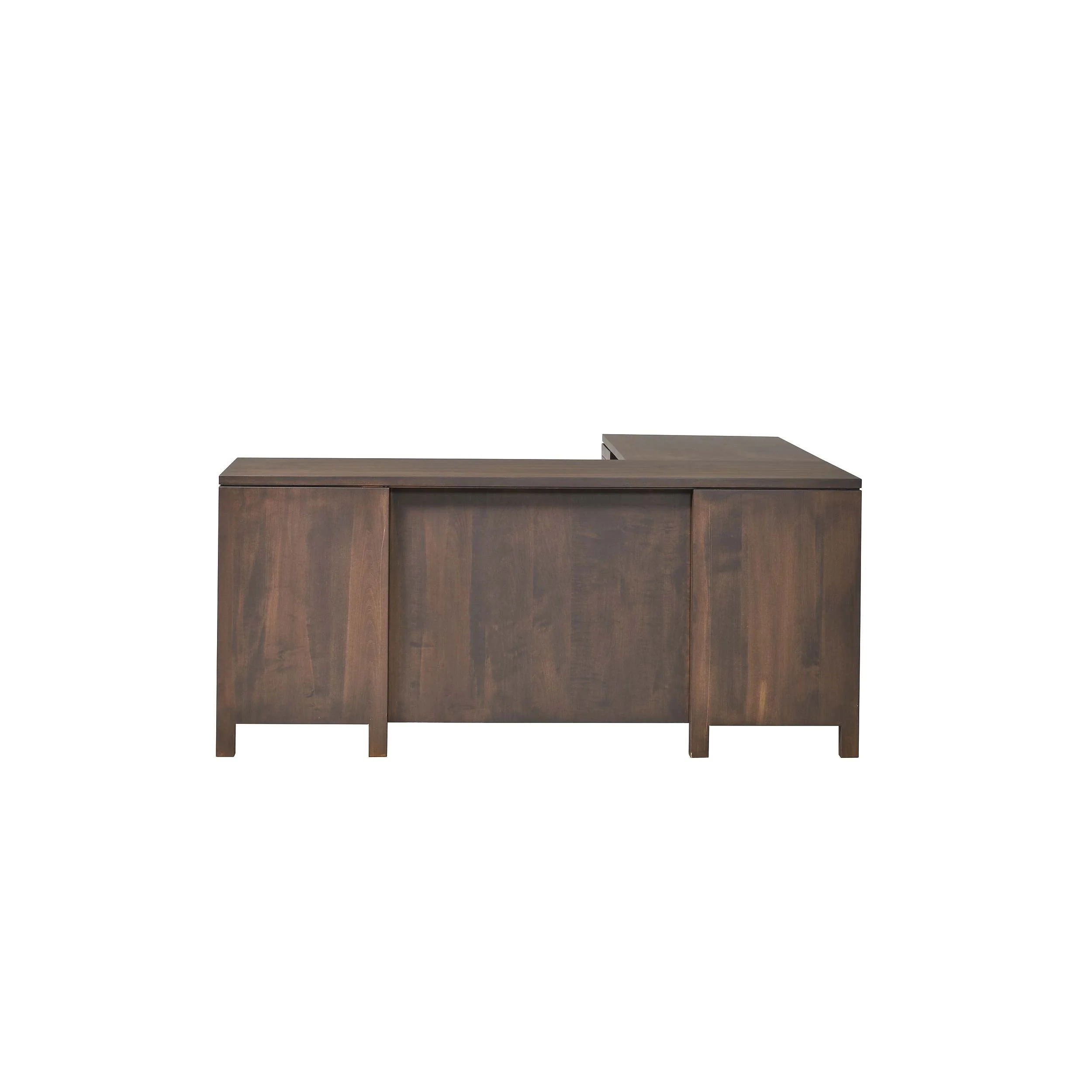 QW Amish Leon L Shape Desk w/ Optional Hutch - Image 18