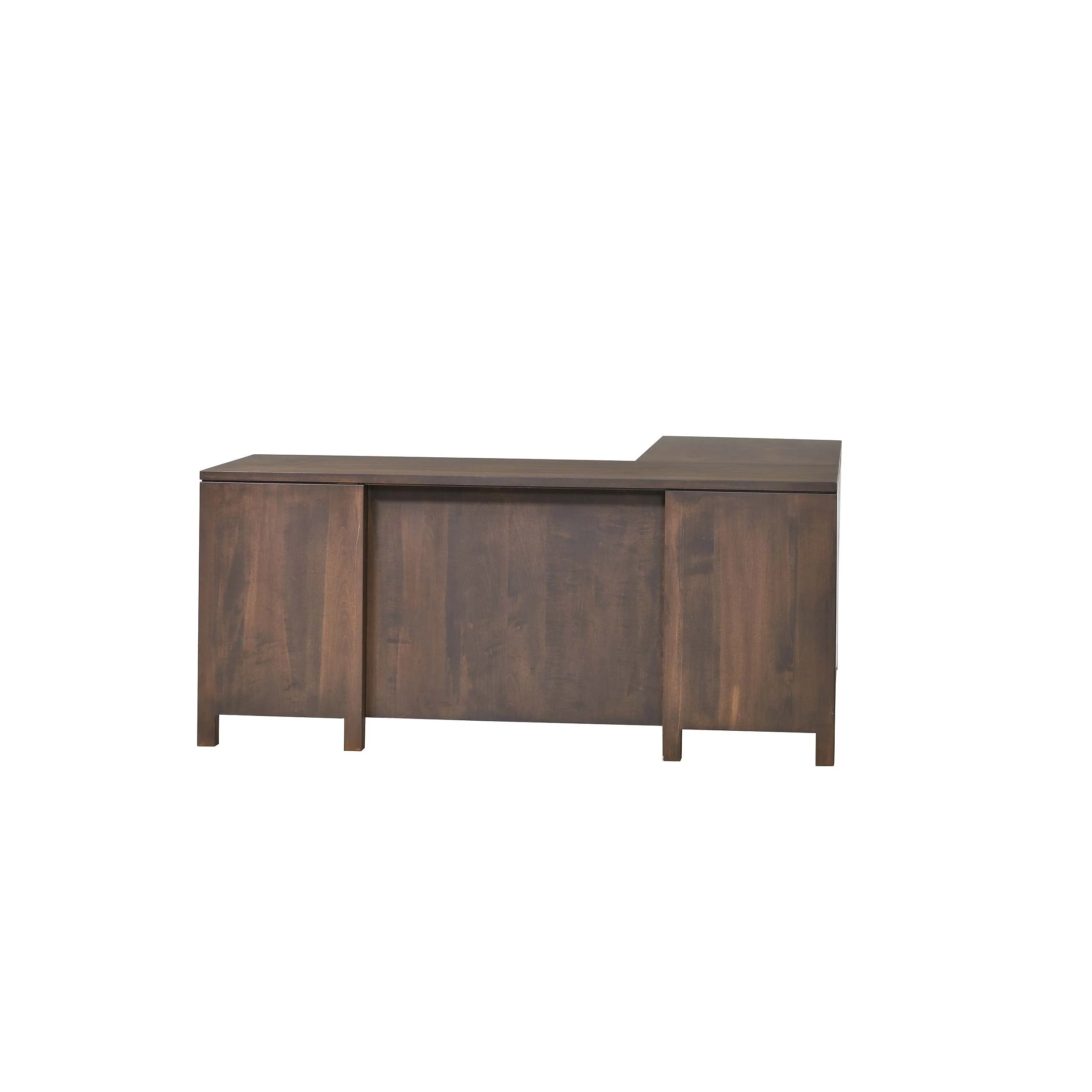 QW Amish Leon L Shape Desk w/ Optional Hutch - Image 19