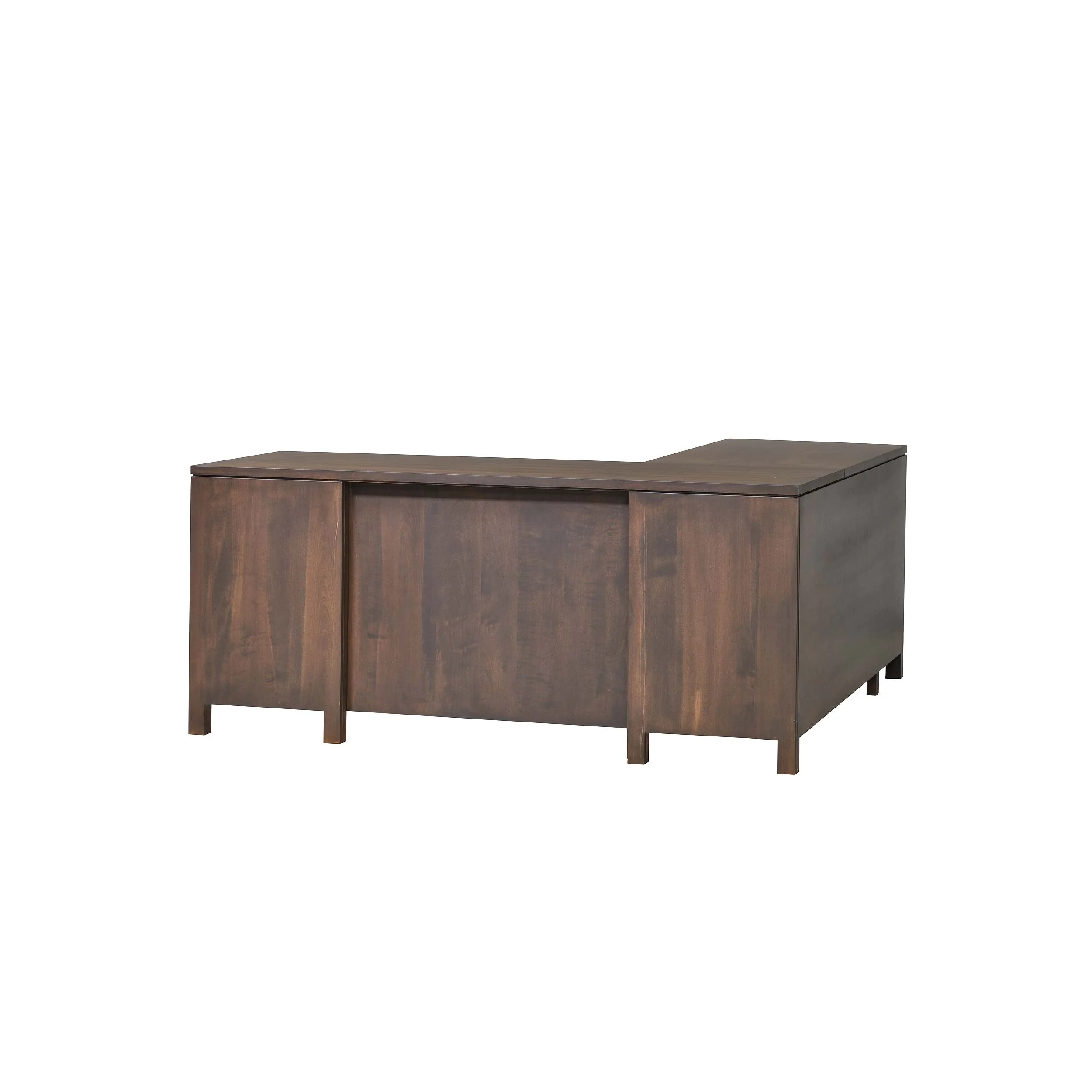 QW Amish Leon L Shape Desk w/ Optional Hutch - Image 20