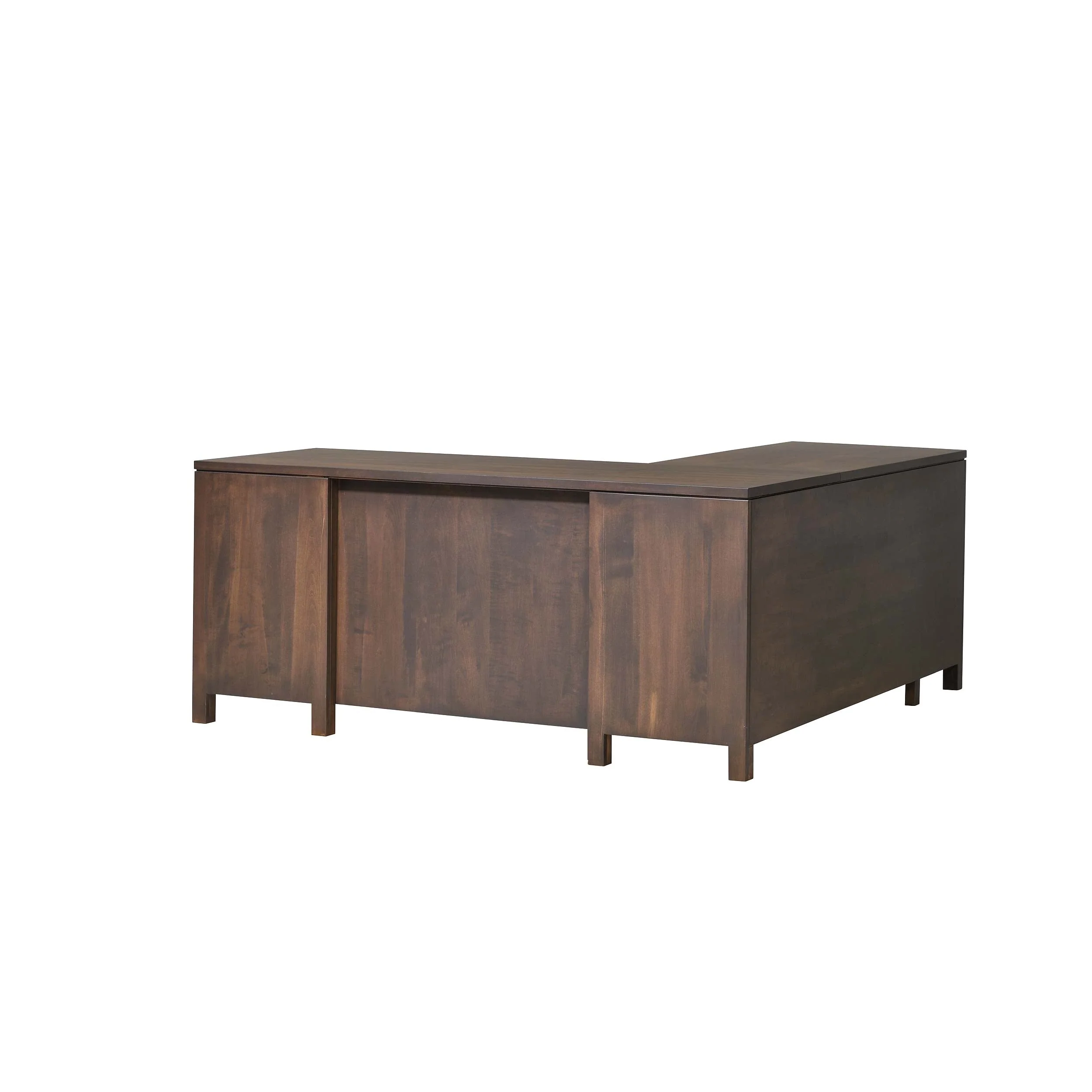 QW Amish Leon L Shape Desk w/ Optional Hutch - Image 21
