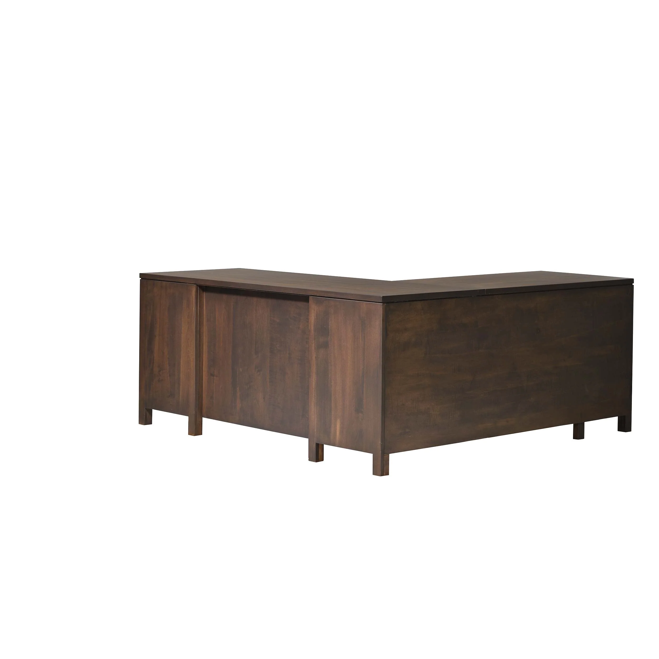 QW Amish Leon L Shape Desk w/ Optional Hutch - Image 23