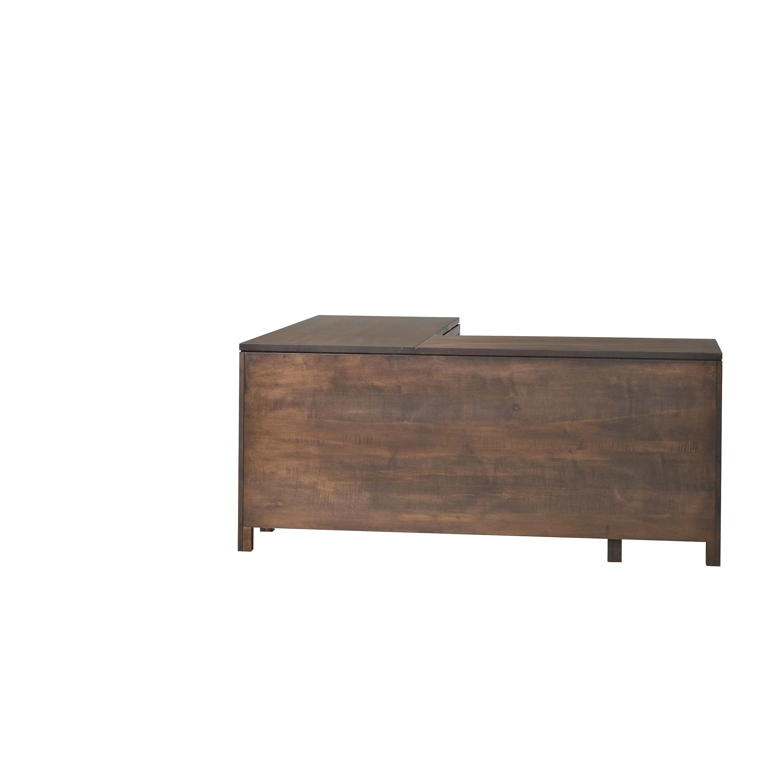 QW Amish Leon L Shape Desk w/ Optional Hutch - Image 28