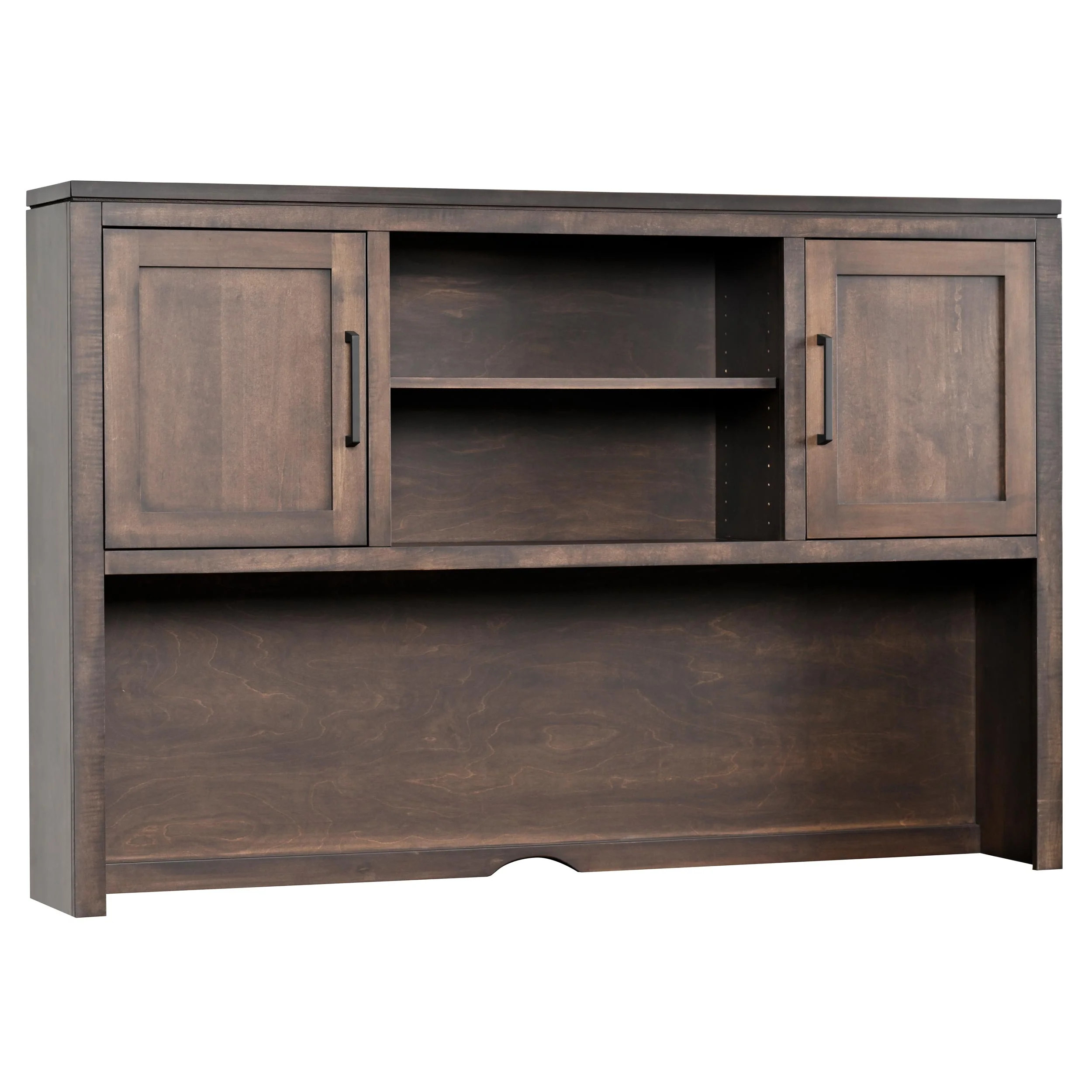 QW Amish Leon L Shape Desk w/ Optional Hutch - Image 3