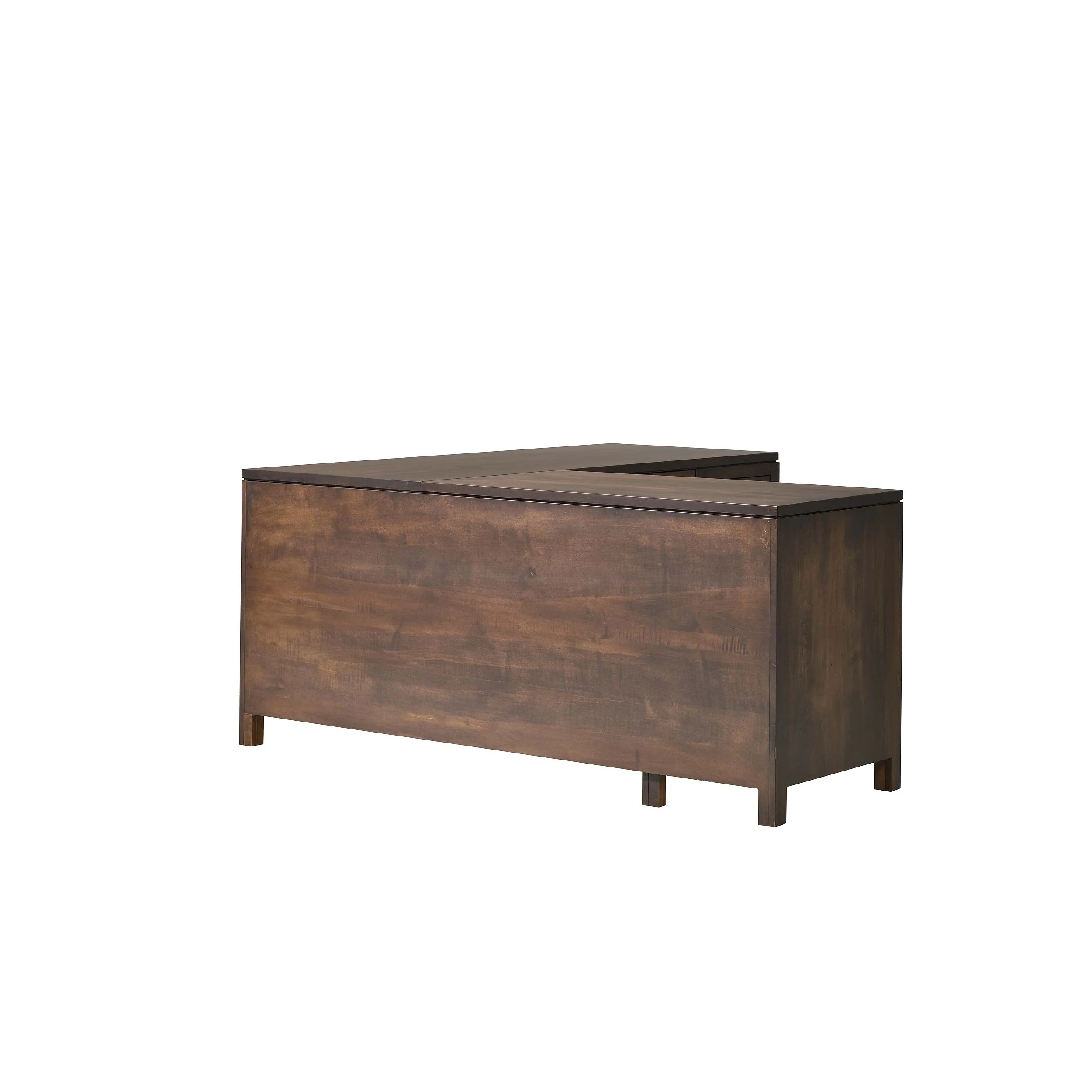 QW Amish Leon L Shape Desk w/ Optional Hutch - Image 31