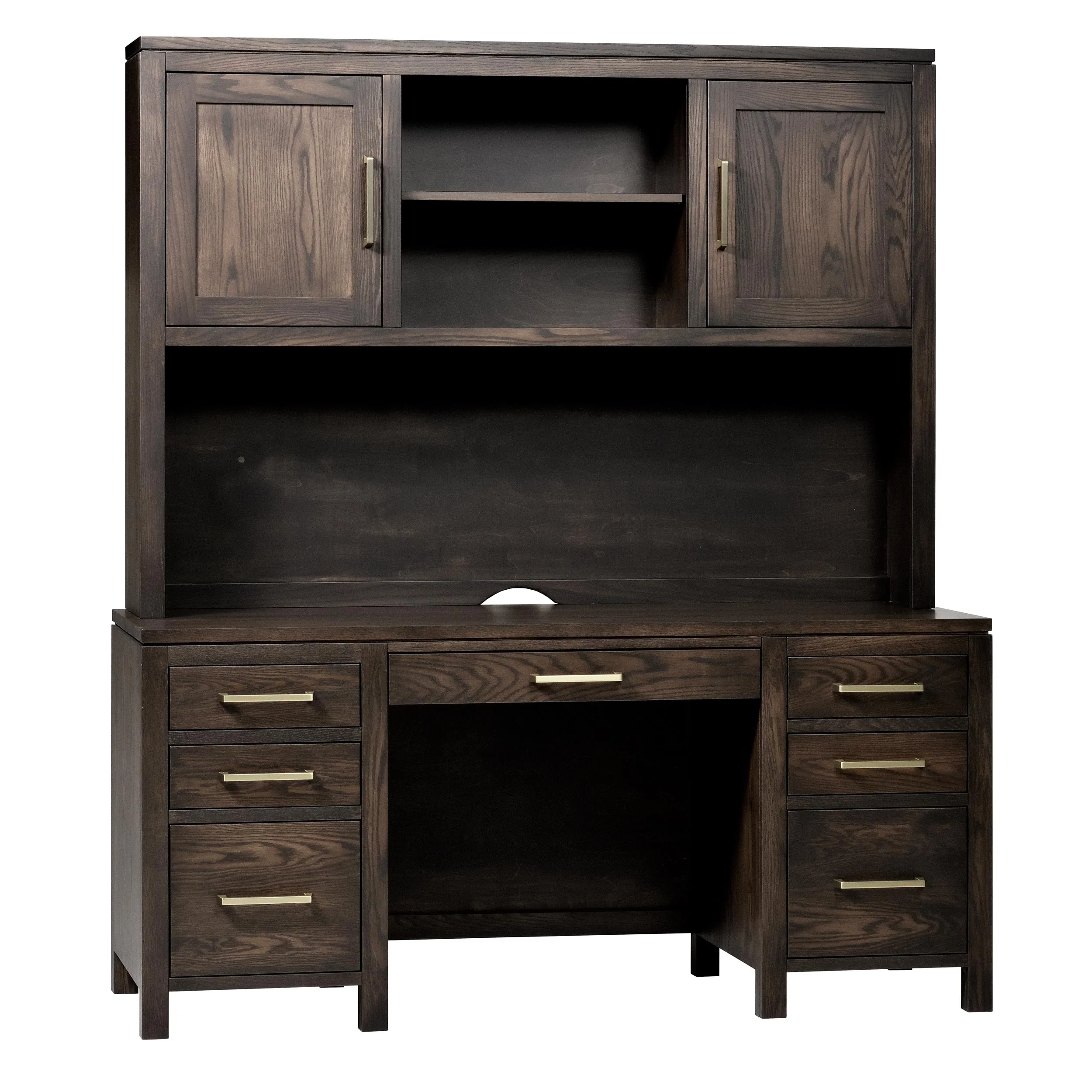 QW Amish Leon Wall Desk w/ Optional Hutch - Image 13