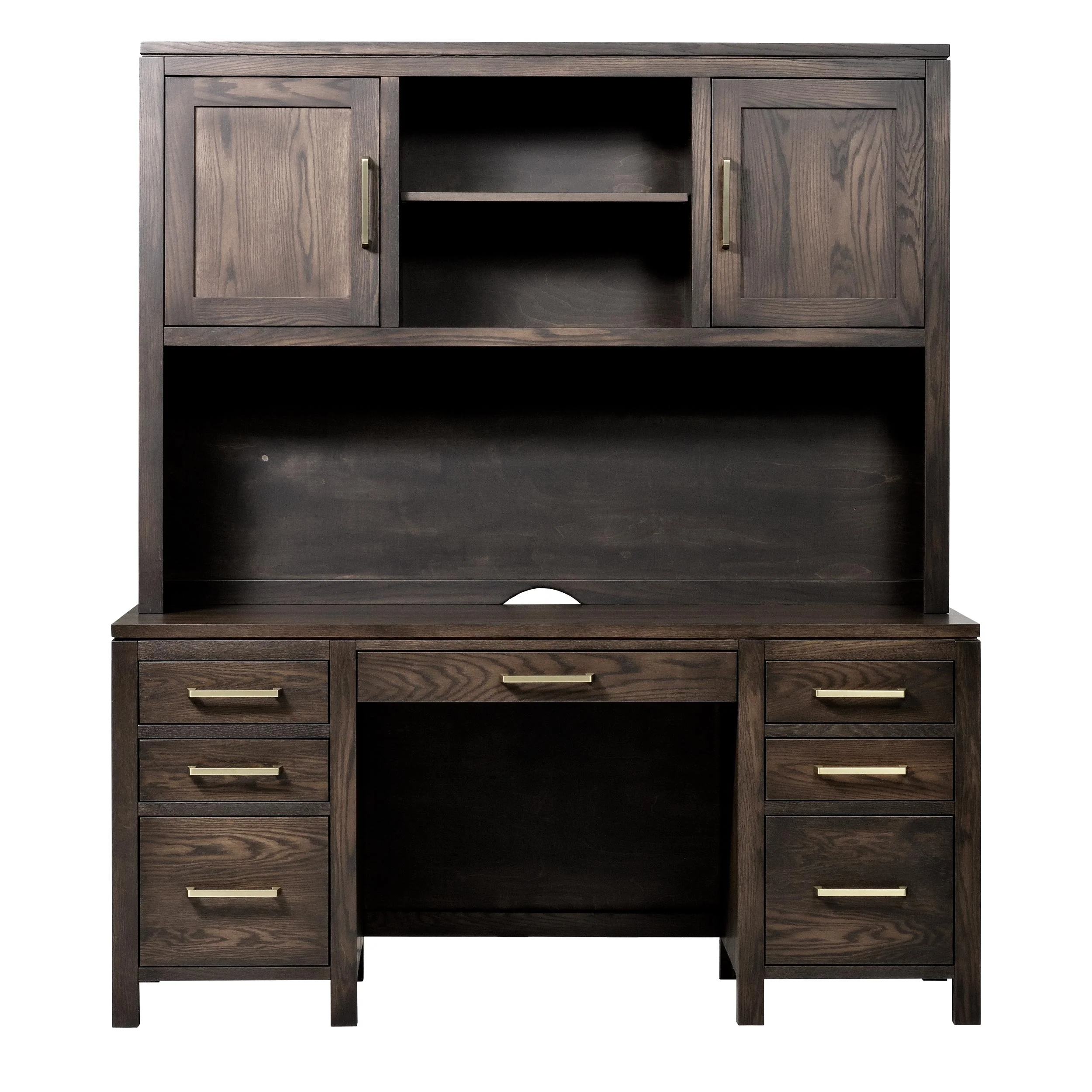 QW Amish Leon Wall Desk w/ Optional Hutch - Image 14
