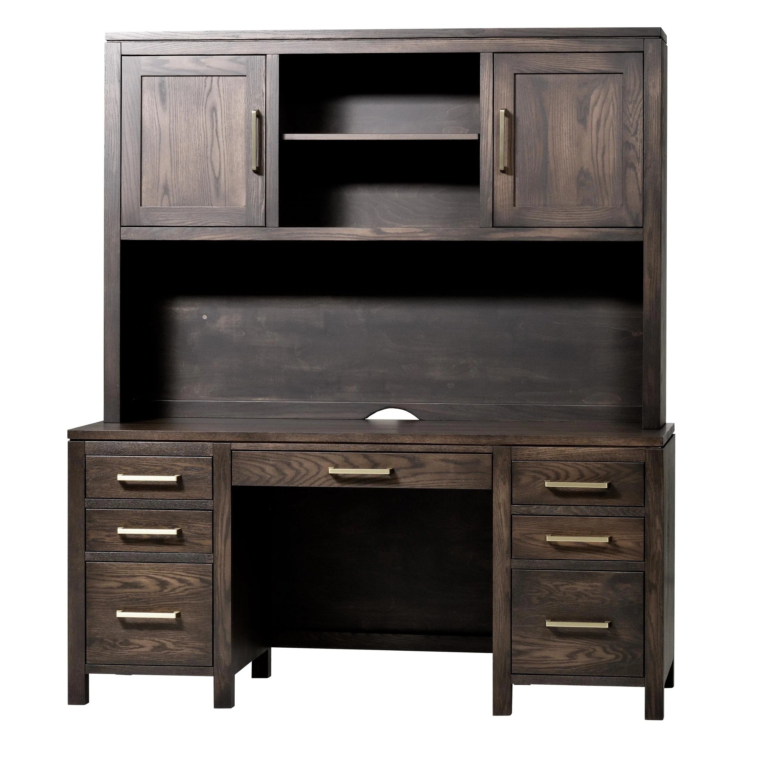 QW Amish Leon Wall Desk w/ Optional Hutch - Image 15