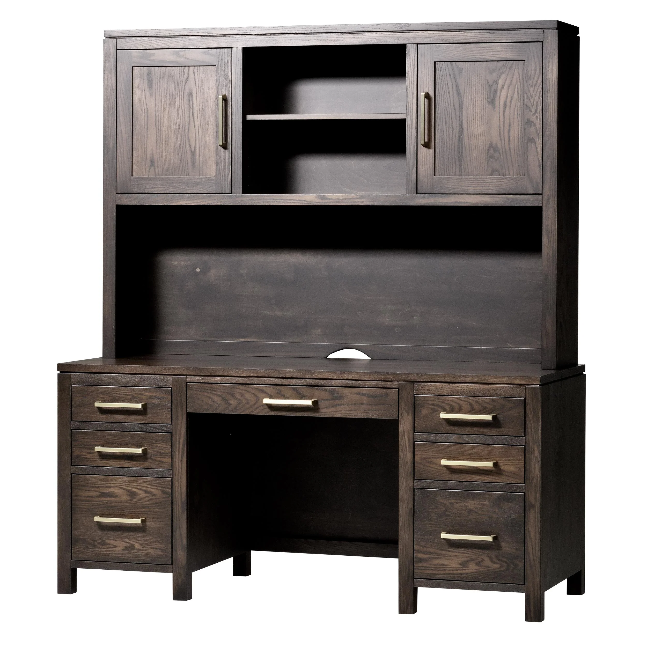 QW Amish Leon Wall Desk w/ Optional Hutch - Image 16
