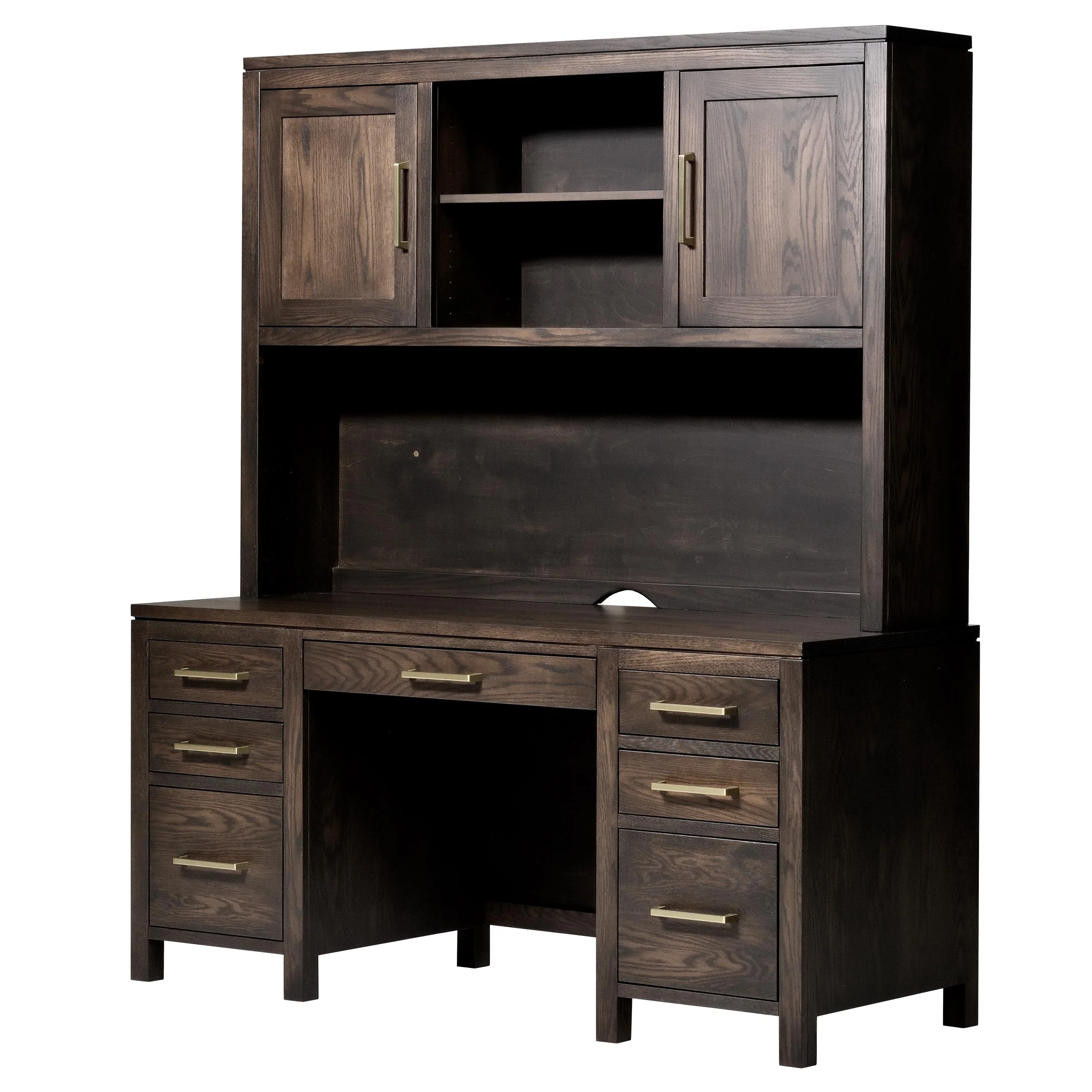 QW Amish Leon Wall Desk w/ Optional Hutch - Image 18