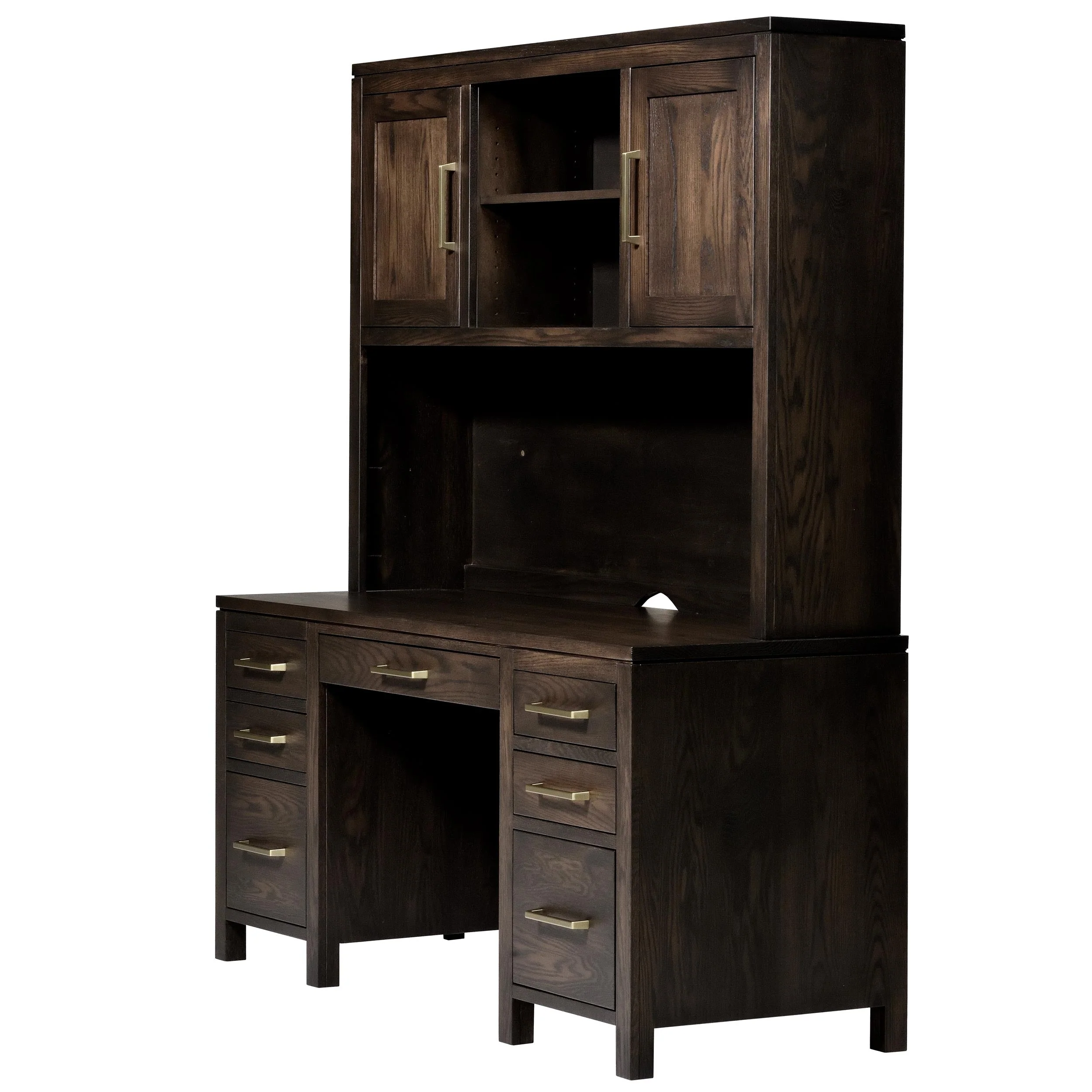 QW Amish Leon Wall Desk w/ Optional Hutch - Image 20