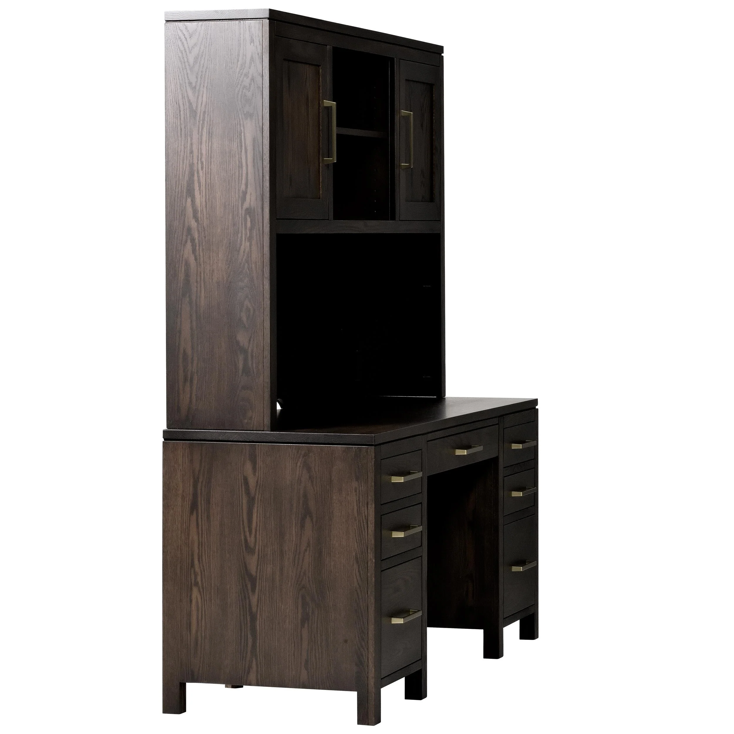 QW Amish Leon Wall Desk w/ Optional Hutch - Image 7