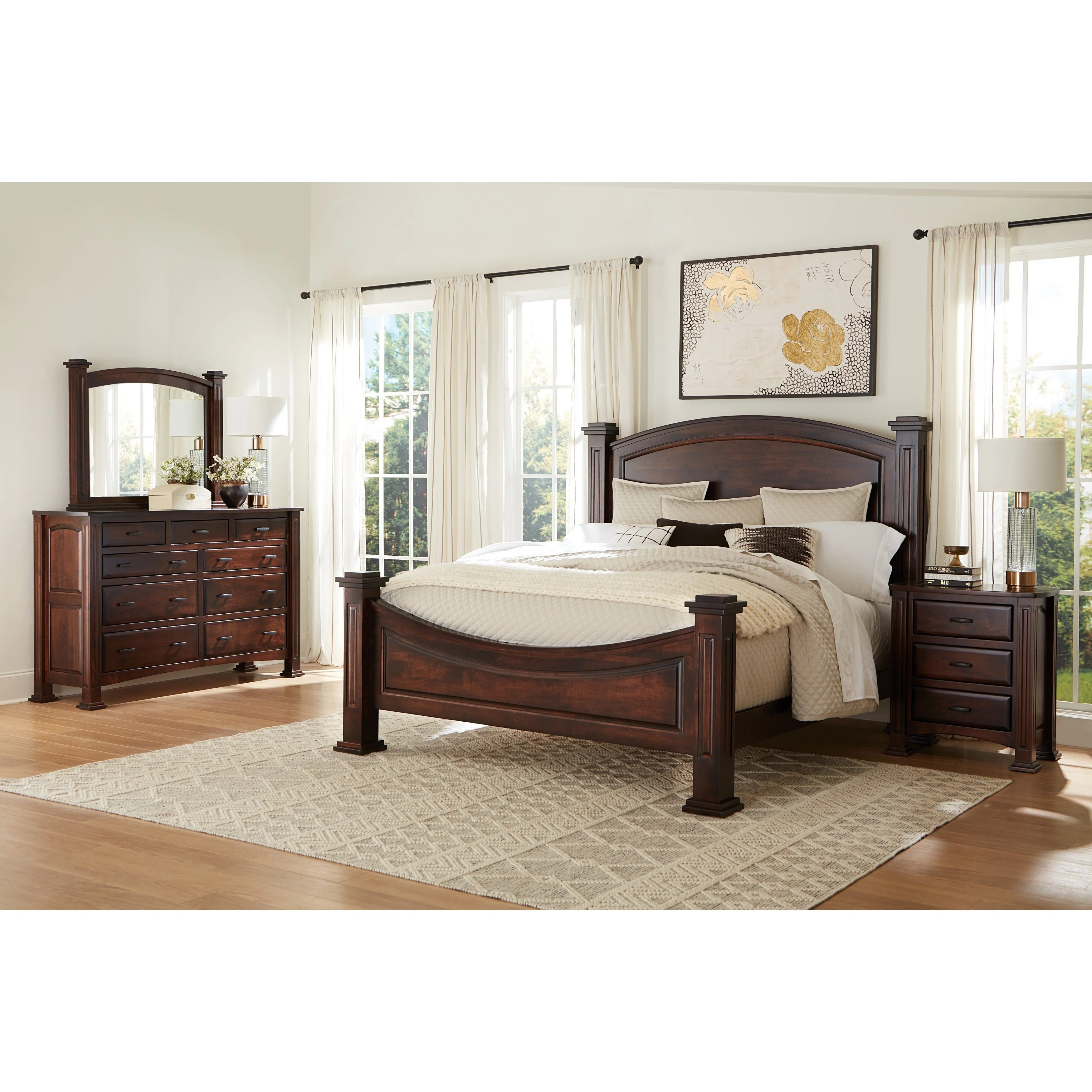 QW Amish Lexington Bed - Image 4