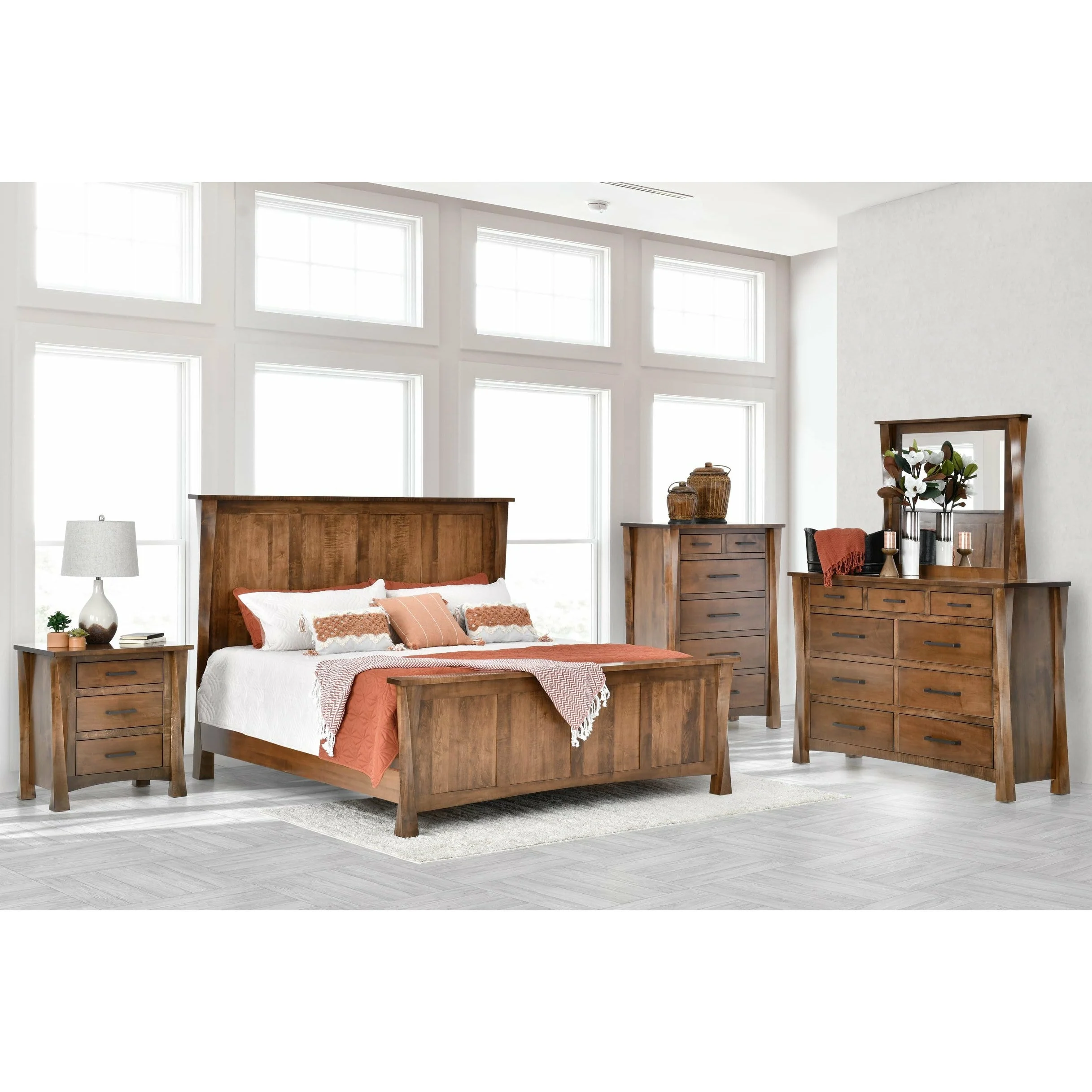 QW Amish Lexington Twist Bed - Image 2