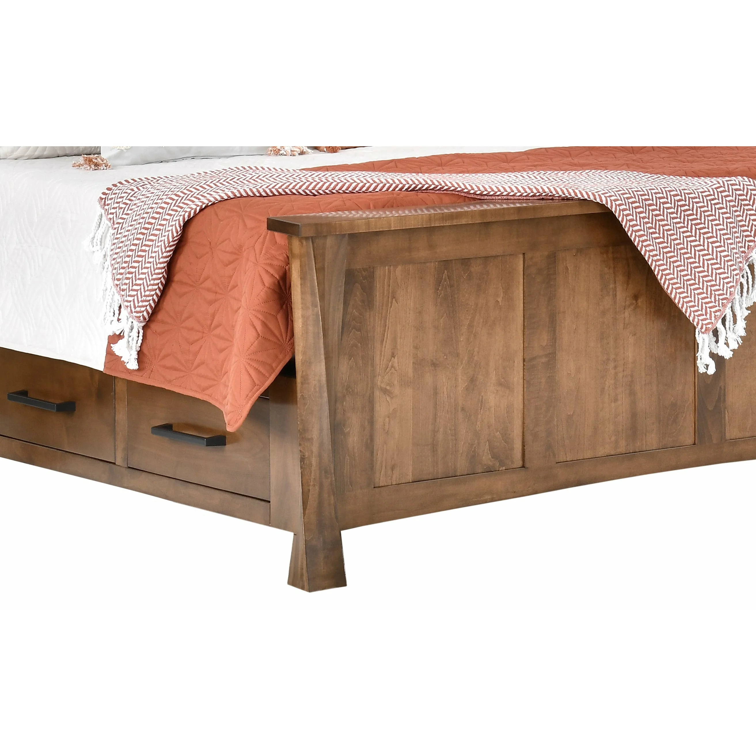 QW Amish Lexington Twist Storage Bed - Image 3