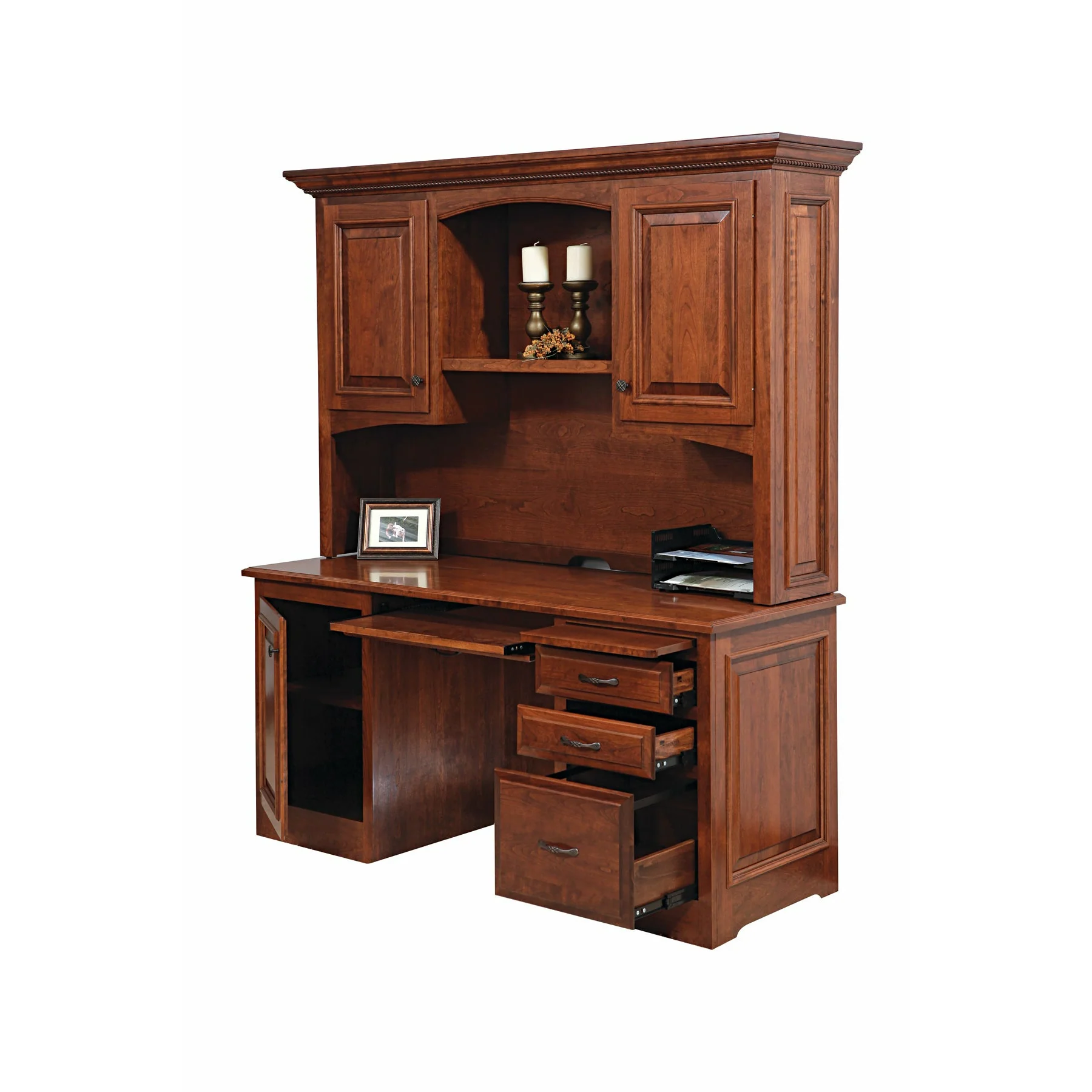 QW Amish Liberty Credenza & Optional Hutch - Image 2