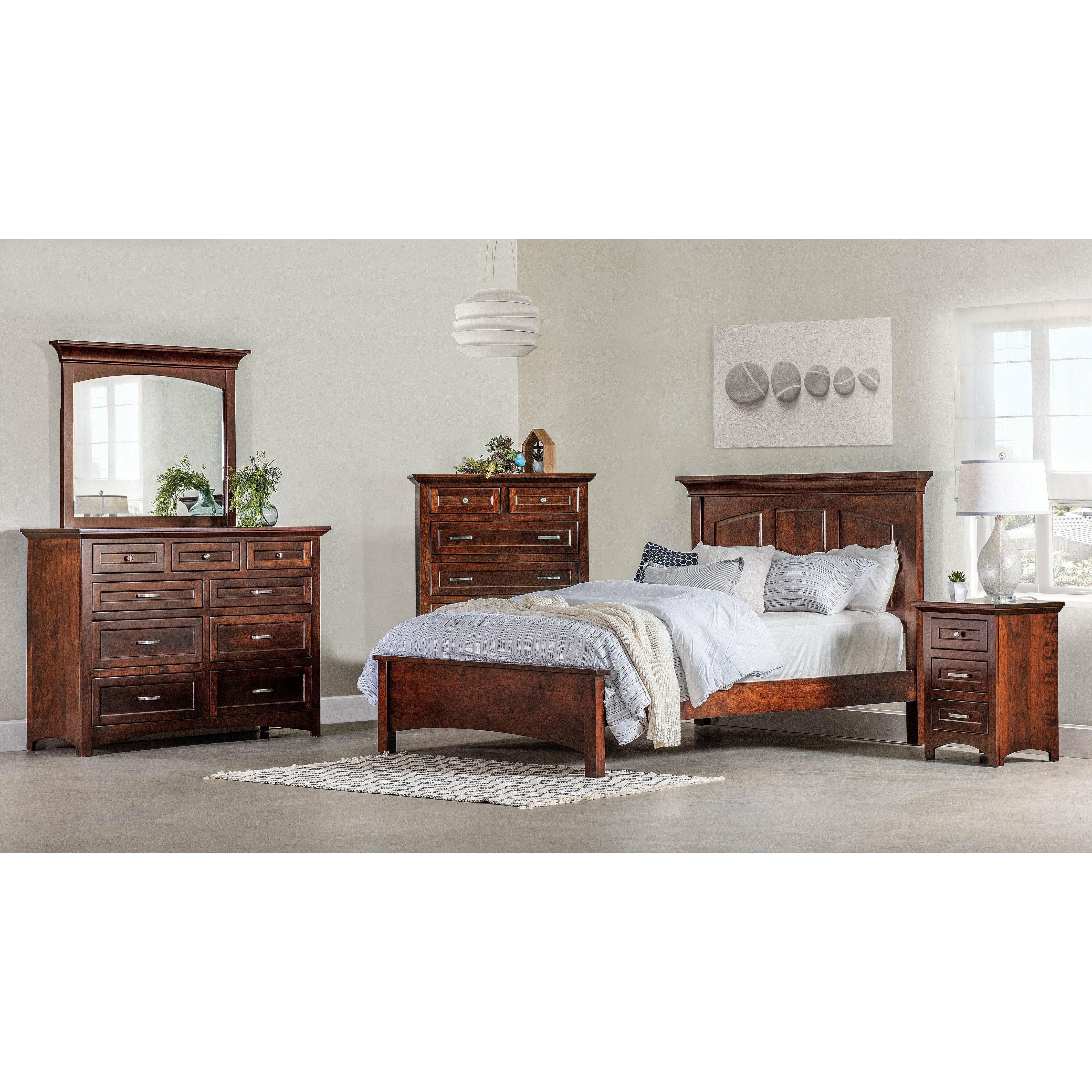 QW Amish Lincoln Bed - Image 3