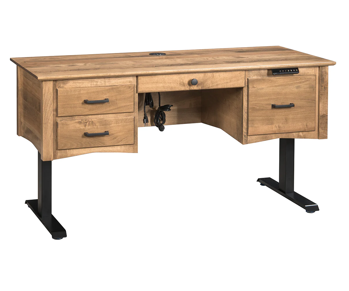 QW Amish Linwood Lift Desk - Image 2