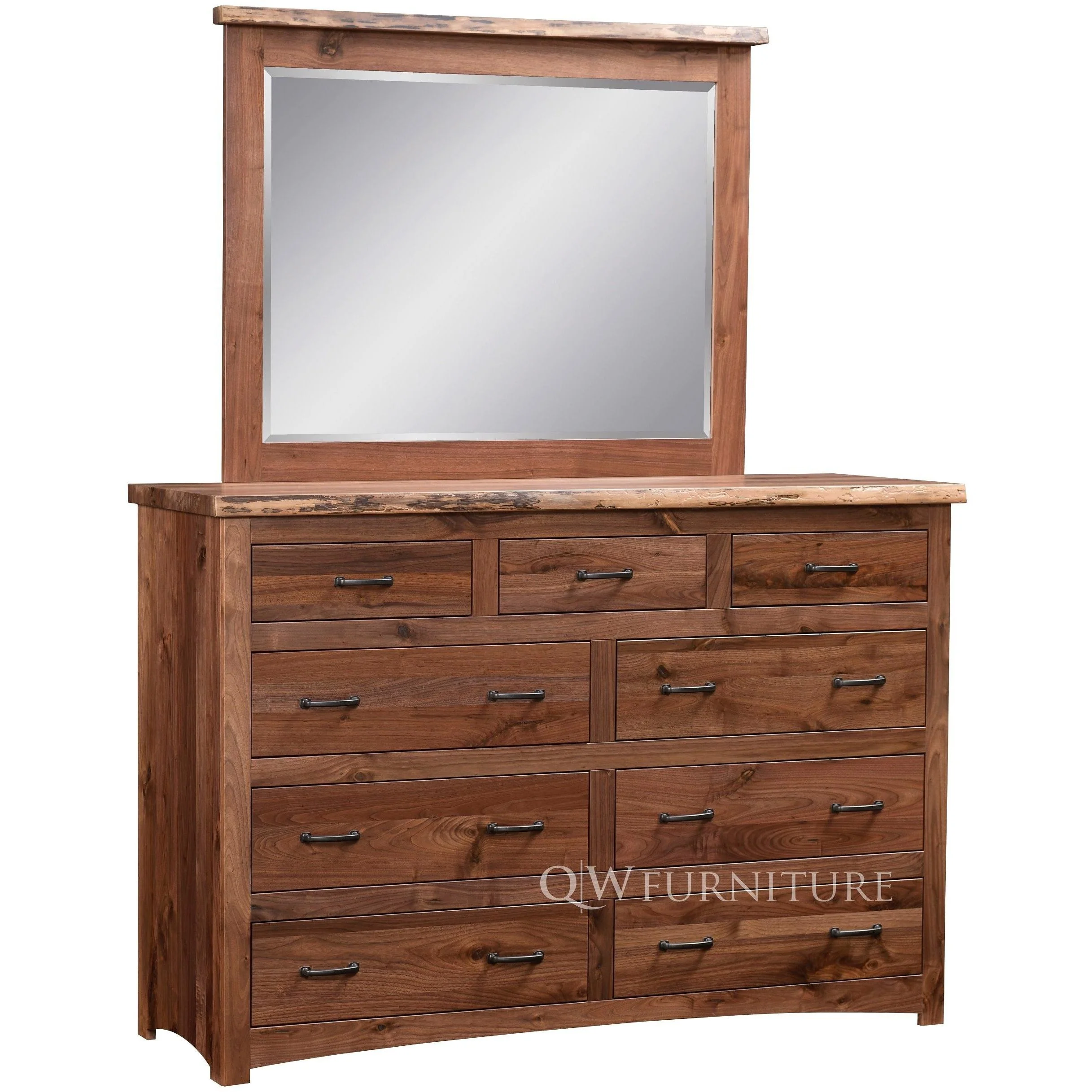 QW Amish Live Edge 5pc Set - Image 5