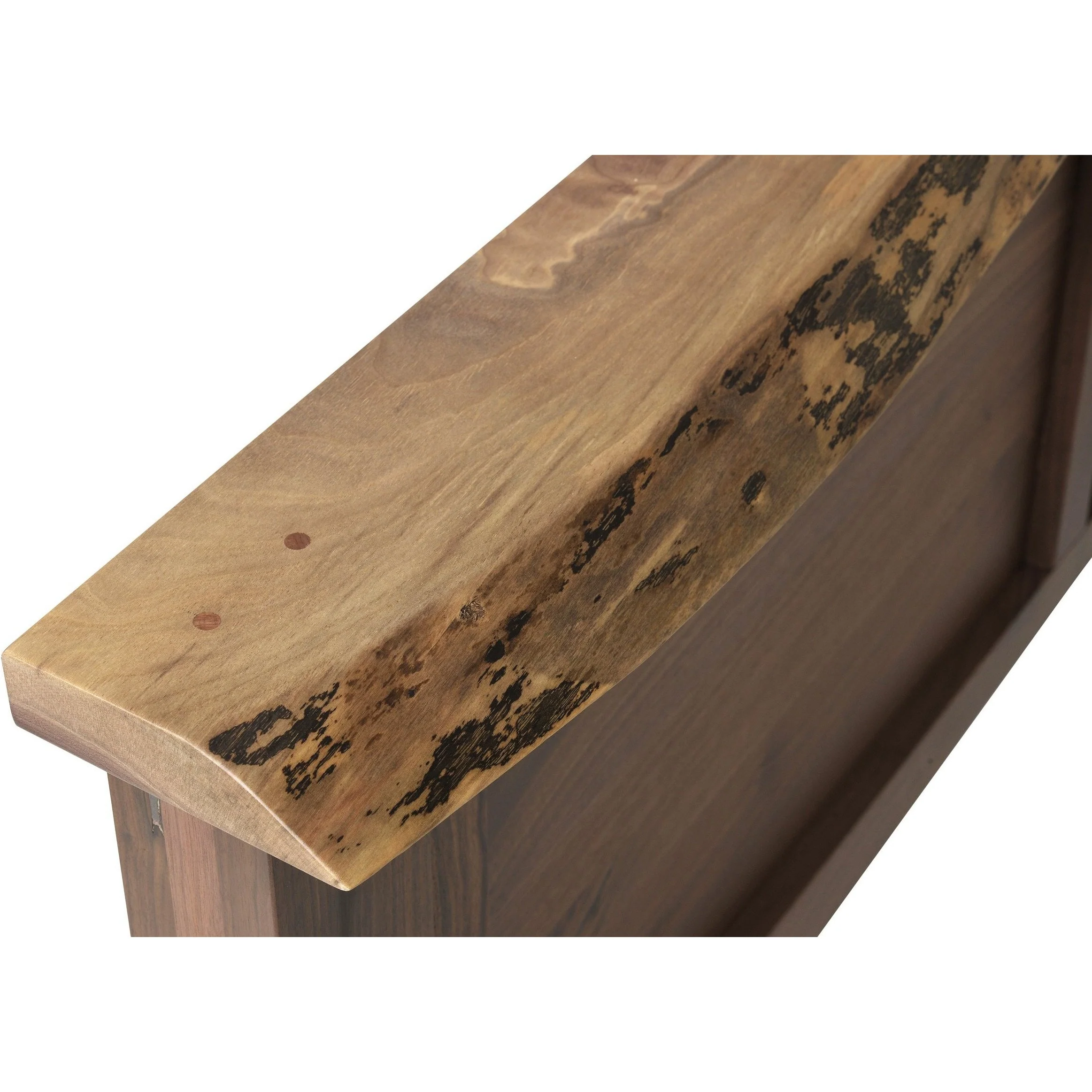 QW Amish Live Edge Bed - Image 3