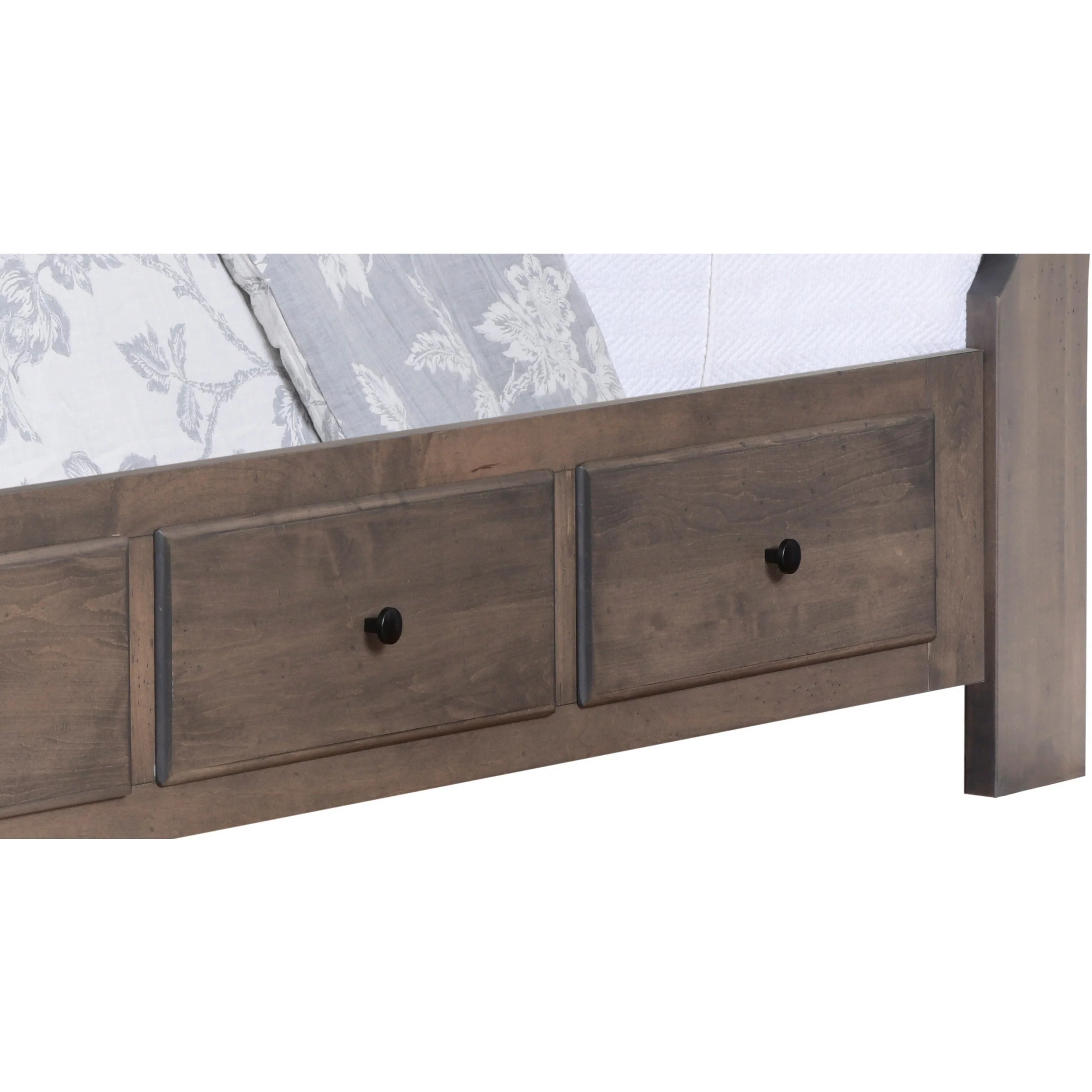 QW Amish Lodge 5pc Set w/ Storage Bed - Image 7