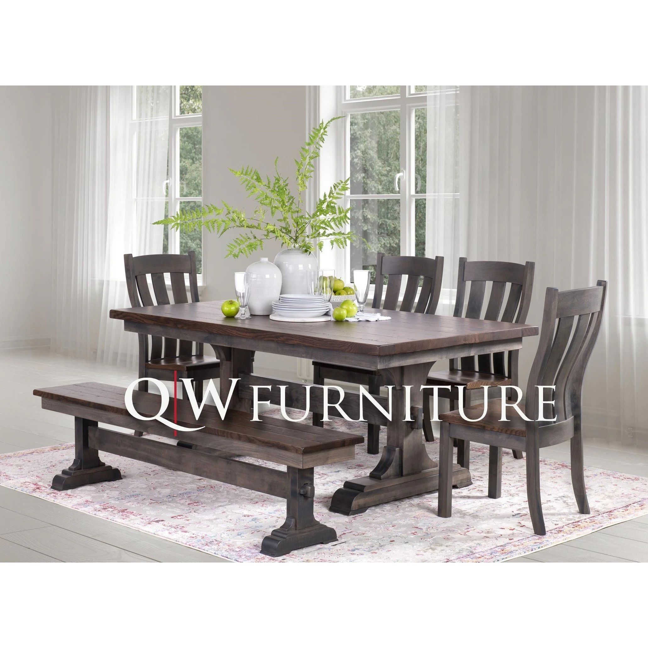 QW Amish Logan Side Chair - Image 2